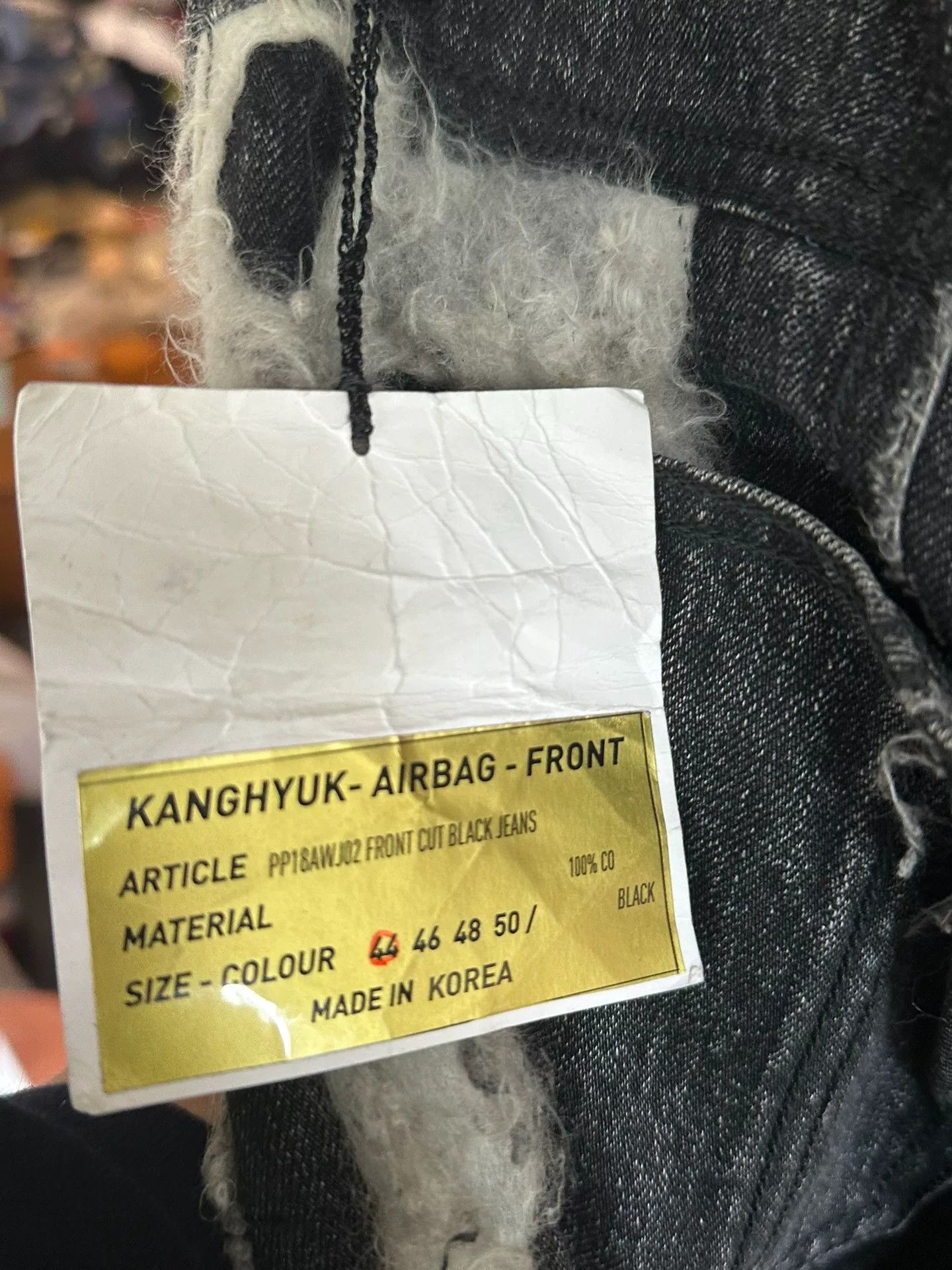 KANGHYUK KANGHYUK Runway Jeans Size US 28 / EU 44 - 3 Thumbnail