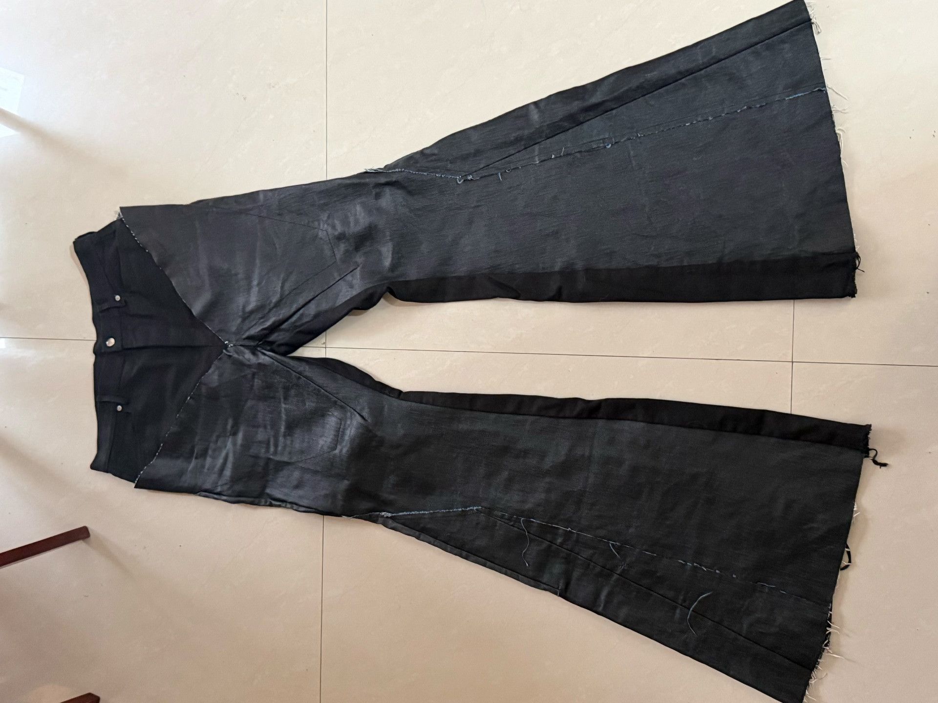 Rick Owens Rick Owens 23SS EDFU Silvered Bootcut Size 36" / US 14 / IT 50 - 3 Thumbnail
