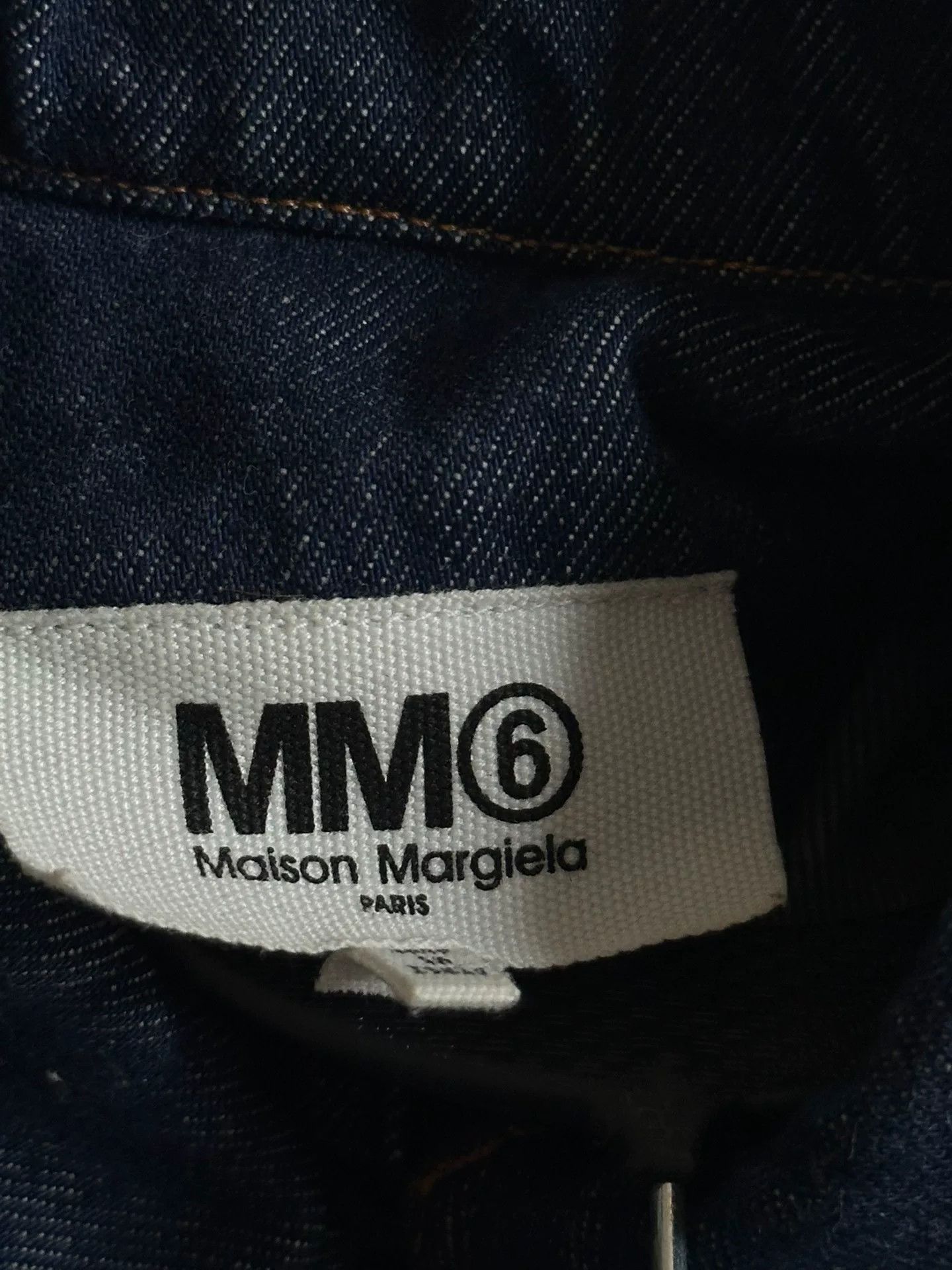 MM6 MM6 Maison Margiela Denim Jacket Size XS / US 0-2 / IT 36-38 - 3 Thumbnail