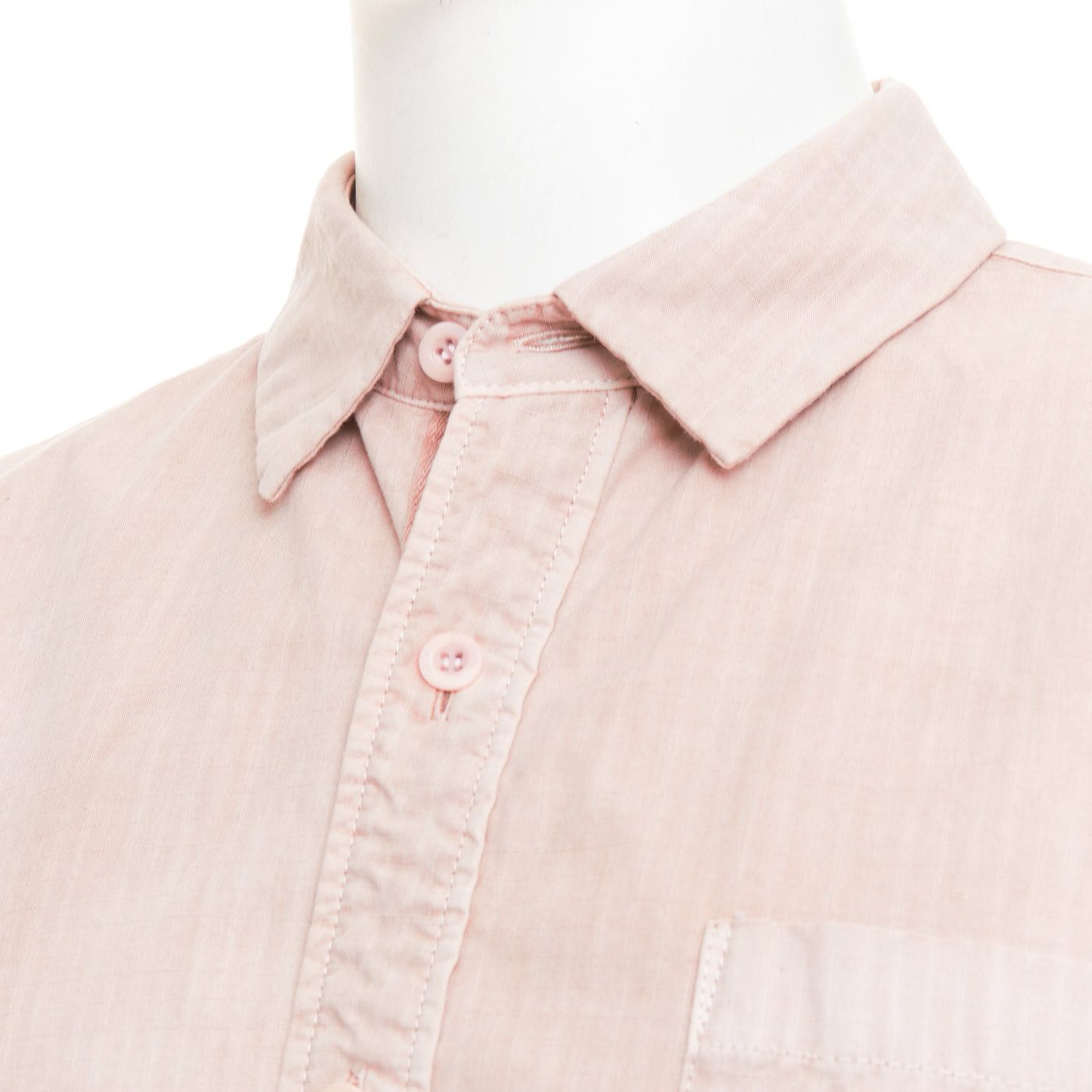 Sacai SACAI 2024 dirty pink garment dye ripstop nylon twill bomber shirt hybrid JP3 L Size US L / EU 52-54 / 3 - 7 Thumbnail