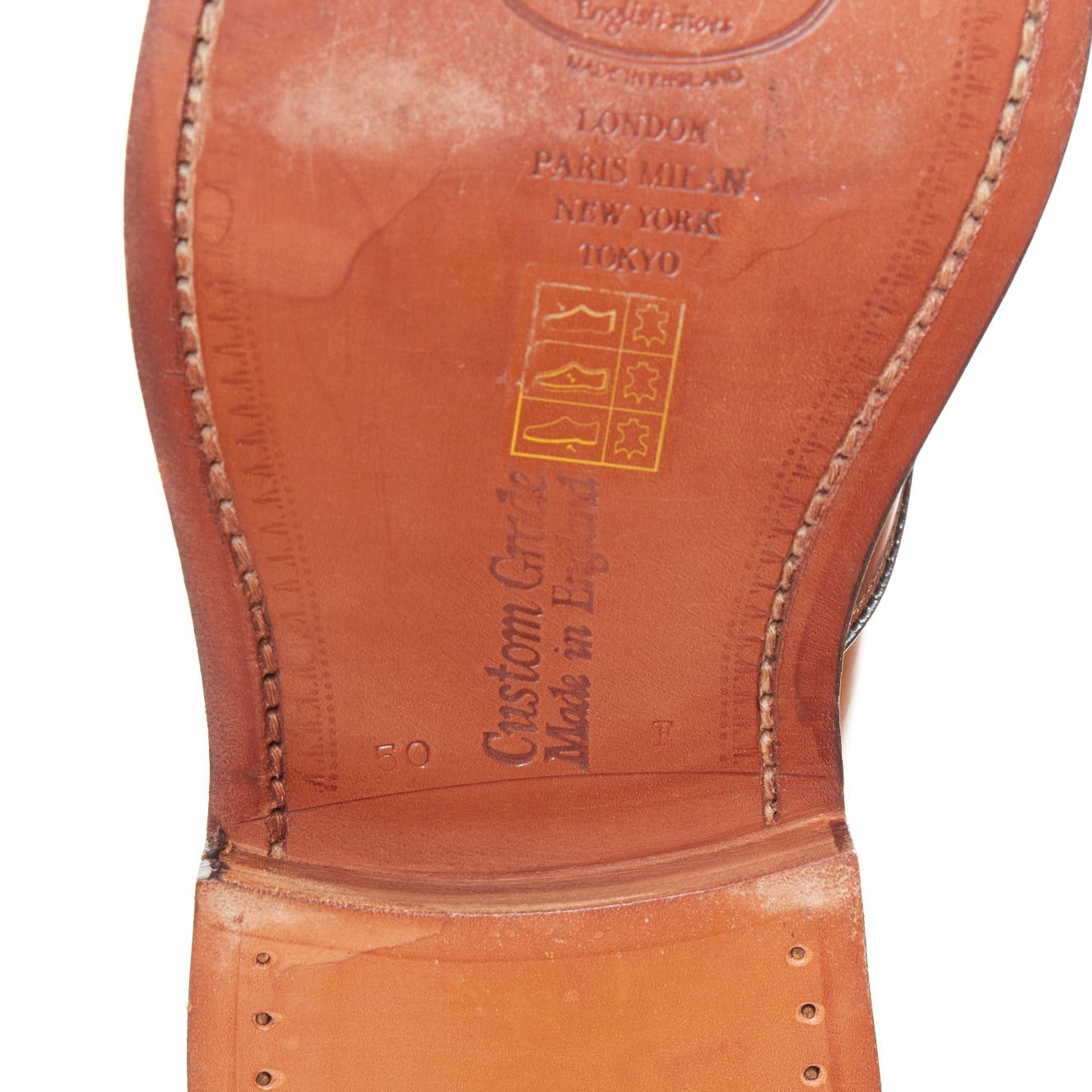 Church's CHURCH'S Lancaster sandalwood tan brown polished binder leather welted oxford loafer shoes UK5 EU39 Size US 6 / EU 39 - 10 Thumbnail