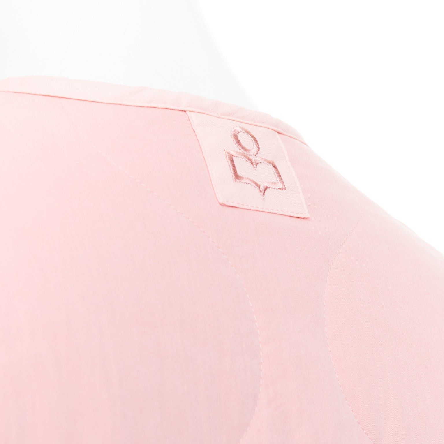 Isabel Marant ISABEL MARANT Etoile Gretel light pink recycled cotton peplum padded coat FR36 S Size S / US 4 / IT 40 - 2 Thumbnail