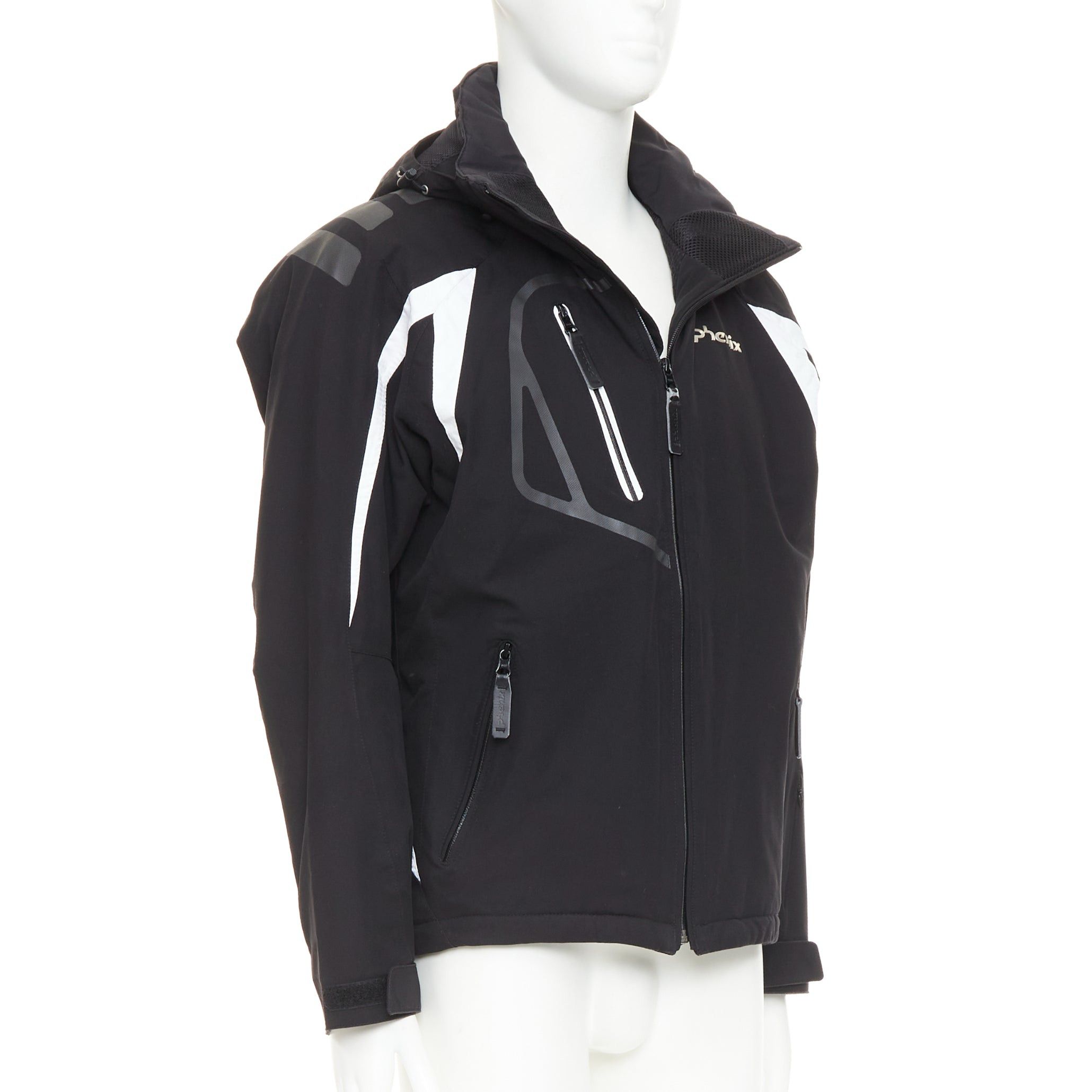 Phenix PHENIX Thunderon Digenite Thermo black waterproof 4-way stretch ski jacket EU50 L Size US L / EU 52-54 / 3 - 4 Thumbnail