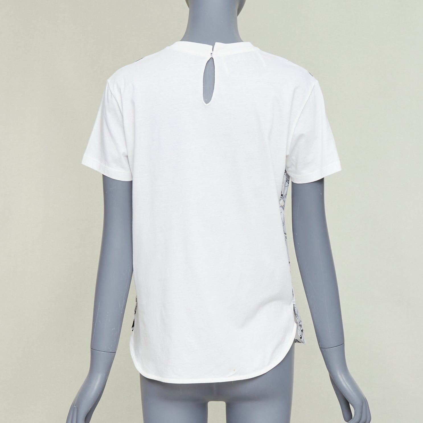 Prada PRADA 2016 Christophe Chemin The Important Ones white print tshirt M Size M / US 6-8 / IT 42-44 - 5 Thumbnail
