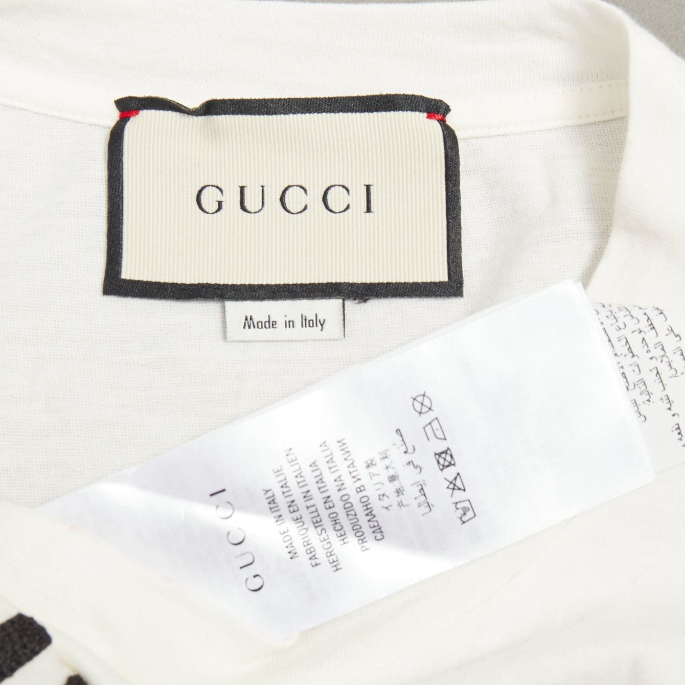 Gucci GUCCI 2017 Hollywood leopard floral embroidery applique off-white oversized S Size S / US 4 / IT 40 - 8 Thumbnail