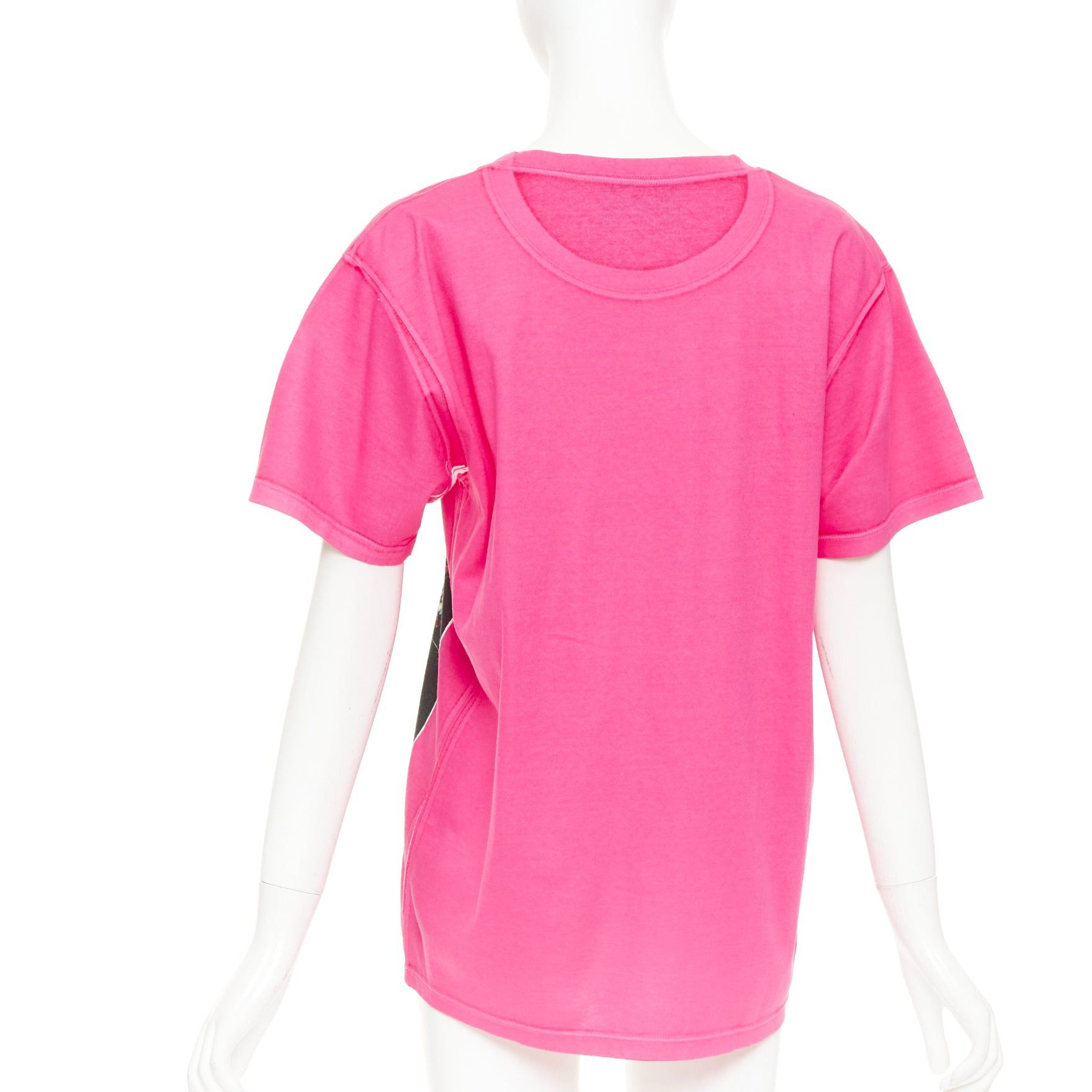 Gucci GUCCI 2018 Ignasi Monreal pink cotton Cat in Teacup graphic print t-shirt XS Size XS / US 0-2 / IT 36-38 - 5 Thumbnail