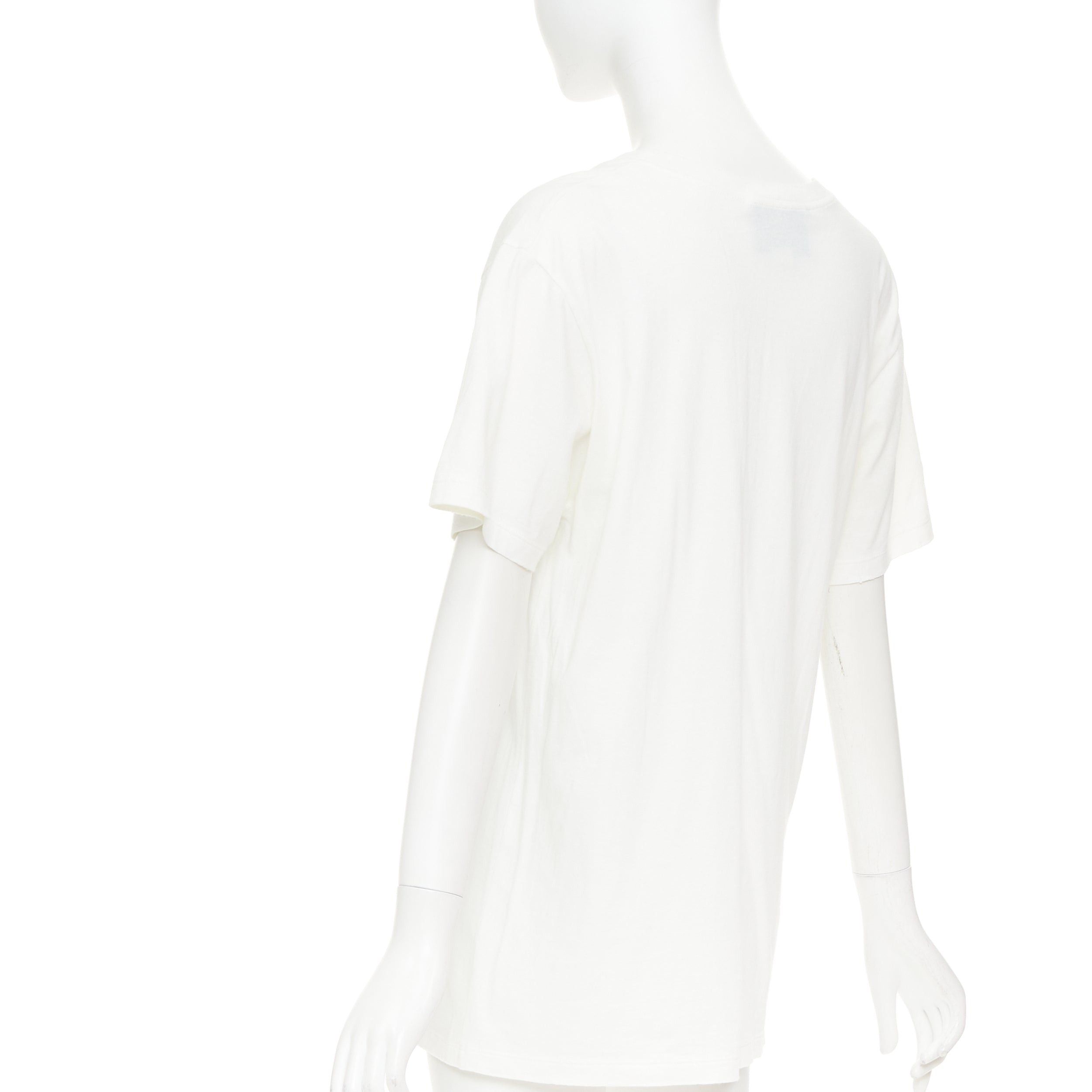 Gucci GUCCI Alessandro Michele white floral bloom vintage logo green red web print tshirt XS Size XS / US 0-2 / IT 36-38 - 6 Thumbnail
