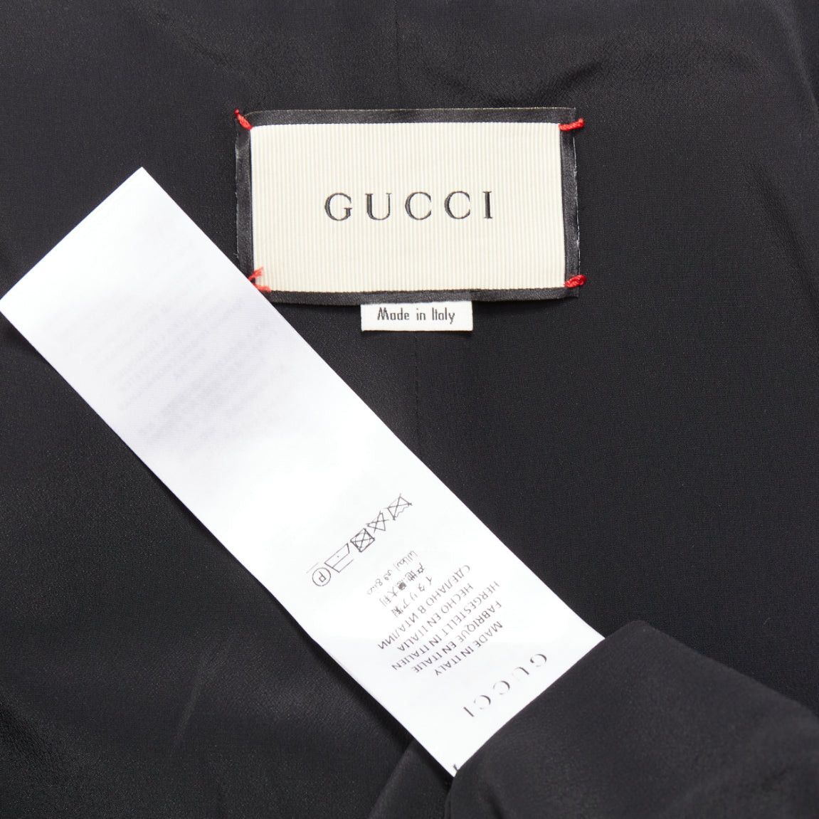 Gucci rare GUCCI 2017 blue yellow beetle embroidery floral jacquard puff sleeve belted jacket IT40 S Size S / US 4 / IT 40 - 8 Thumbnail