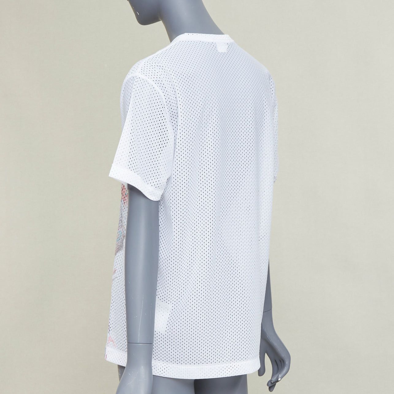 Comme des Garcons COMME DES GARCONS HOMME PLUS SS2018 Mona Luison graphic print mesh tshirt S Size US S / EU 44-46 / 1 - 6 Thumbnail