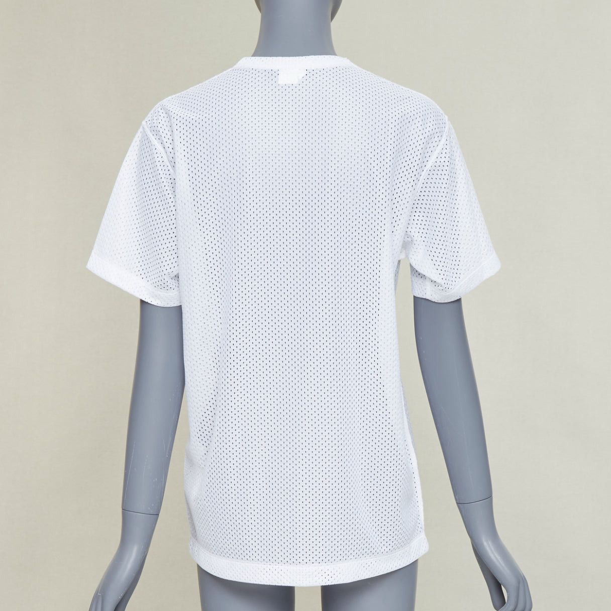 Comme des Garcons COMME DES GARCONS HOMME PLUS SS2018 Mona Luison graphic print mesh tshirt S Size US S / EU 44-46 / 1 - 5 Thumbnail