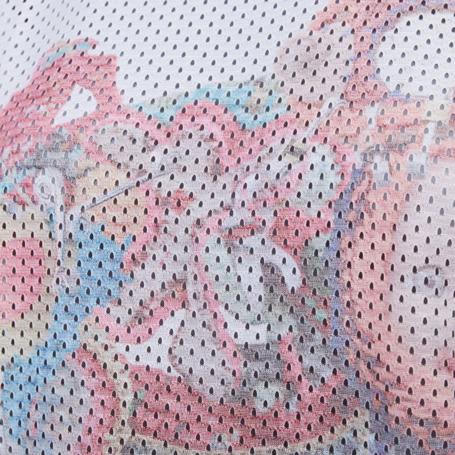 Comme des Garcons COMME DES GARCONS HOMME PLUS SS2018 Mona Luison graphic print mesh tshirt S Size US S / EU 44-46 / 1 - 7 Thumbnail