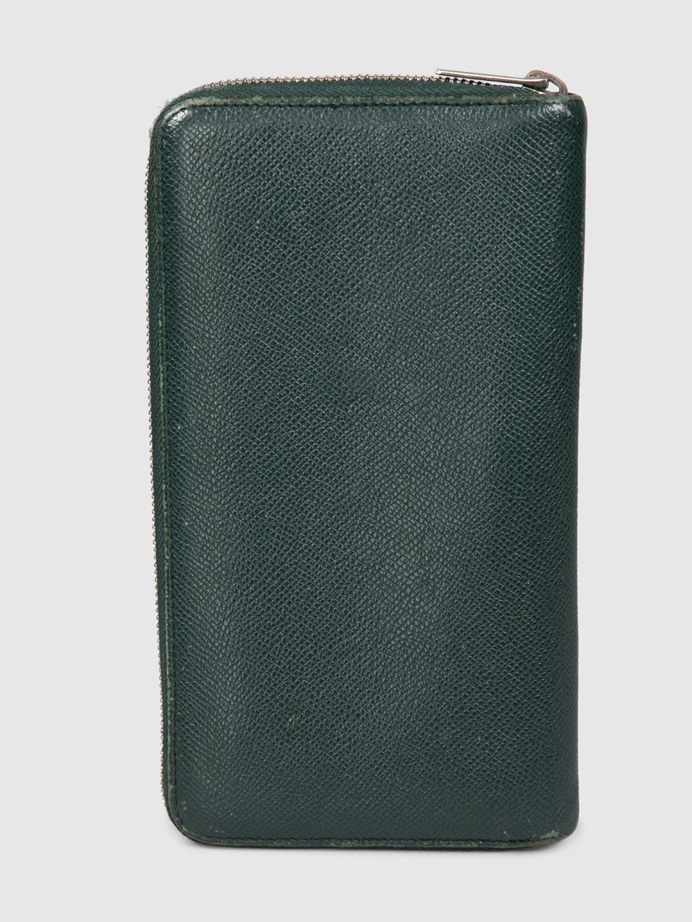 Bally Green Leather Zip Around Wallet Size ONE SIZE - 3 Thumbnail