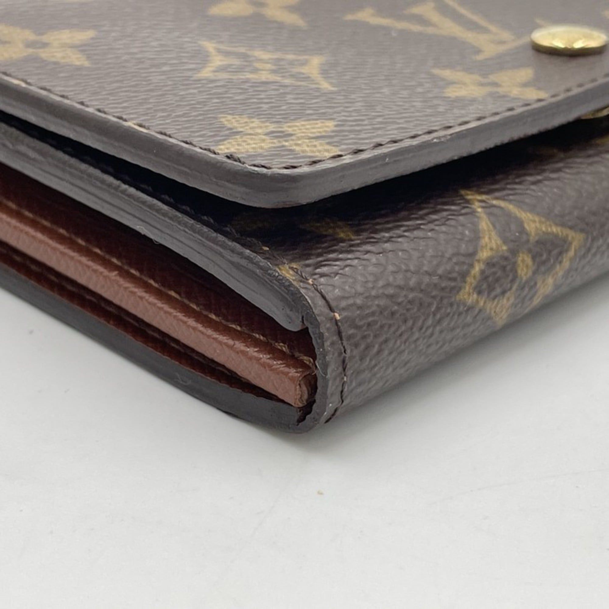 Louis Vuitton Louis Vuitton Monogram Portemonnaie Bifold Wallet M61730 Brown Women's Size ONE SIZE - 4 Thumbnail