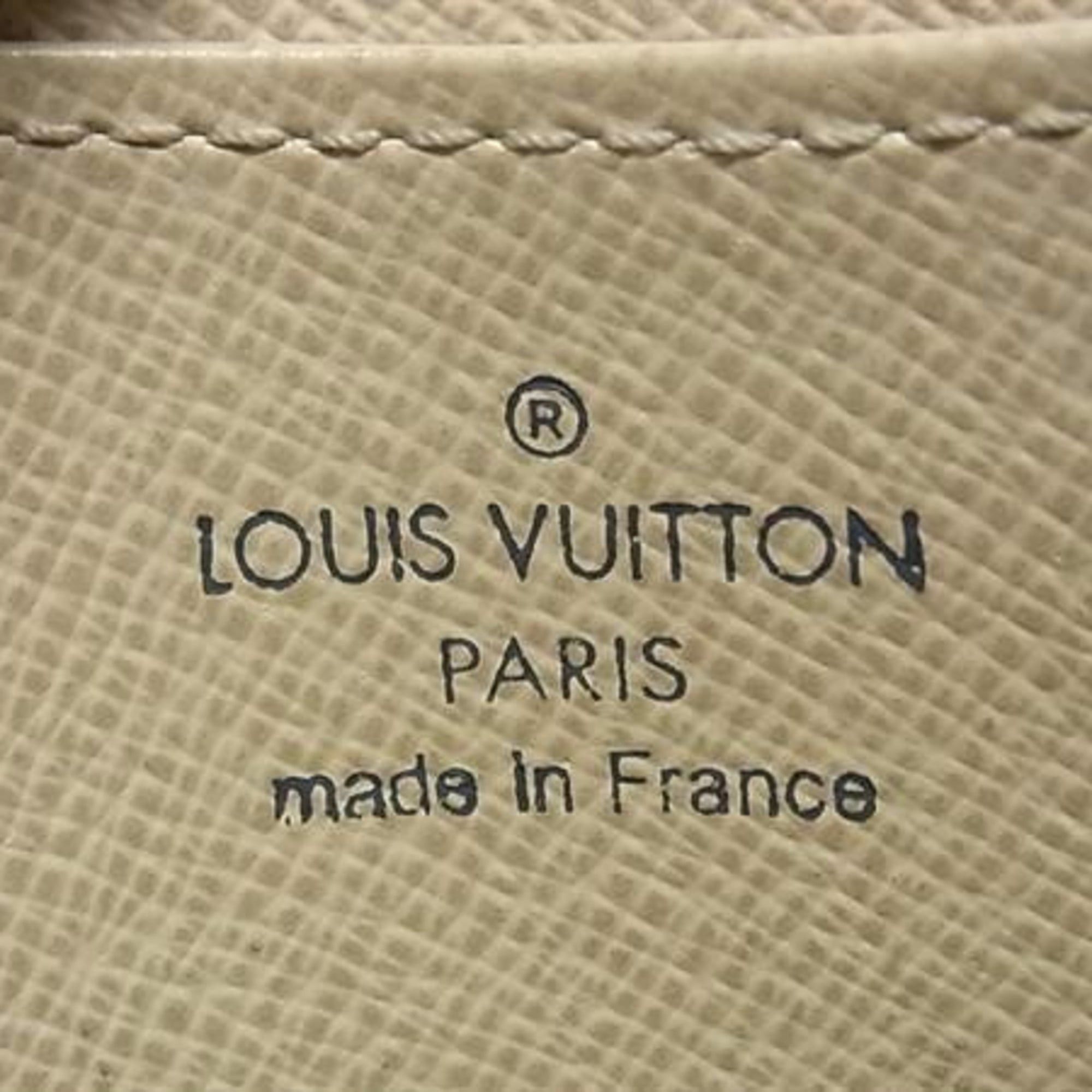 Louis Vuitton Louis Vuitton Wallet/Coin Case Zippy Coin Purse N63069 White Damier Azur Men's Women's Size ONE SIZE - 4 Thumbnail