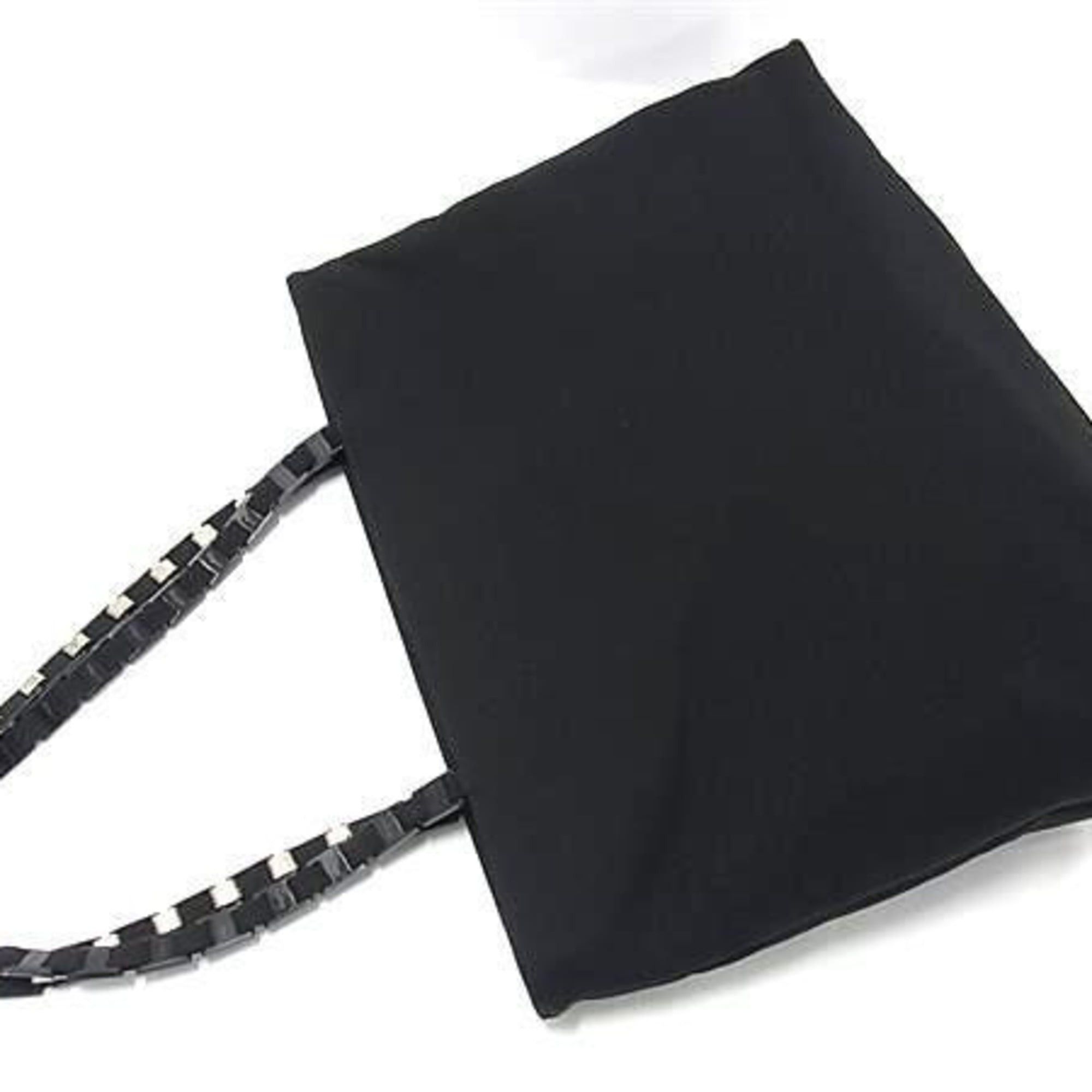 Salvatore Ferragamo SALVATORE FERRAGAMO Ferragamo Tote Bag Vara AU21 9327 Black Canvas Women's Shoulder Size ONE SIZE - 3 Thumbnail