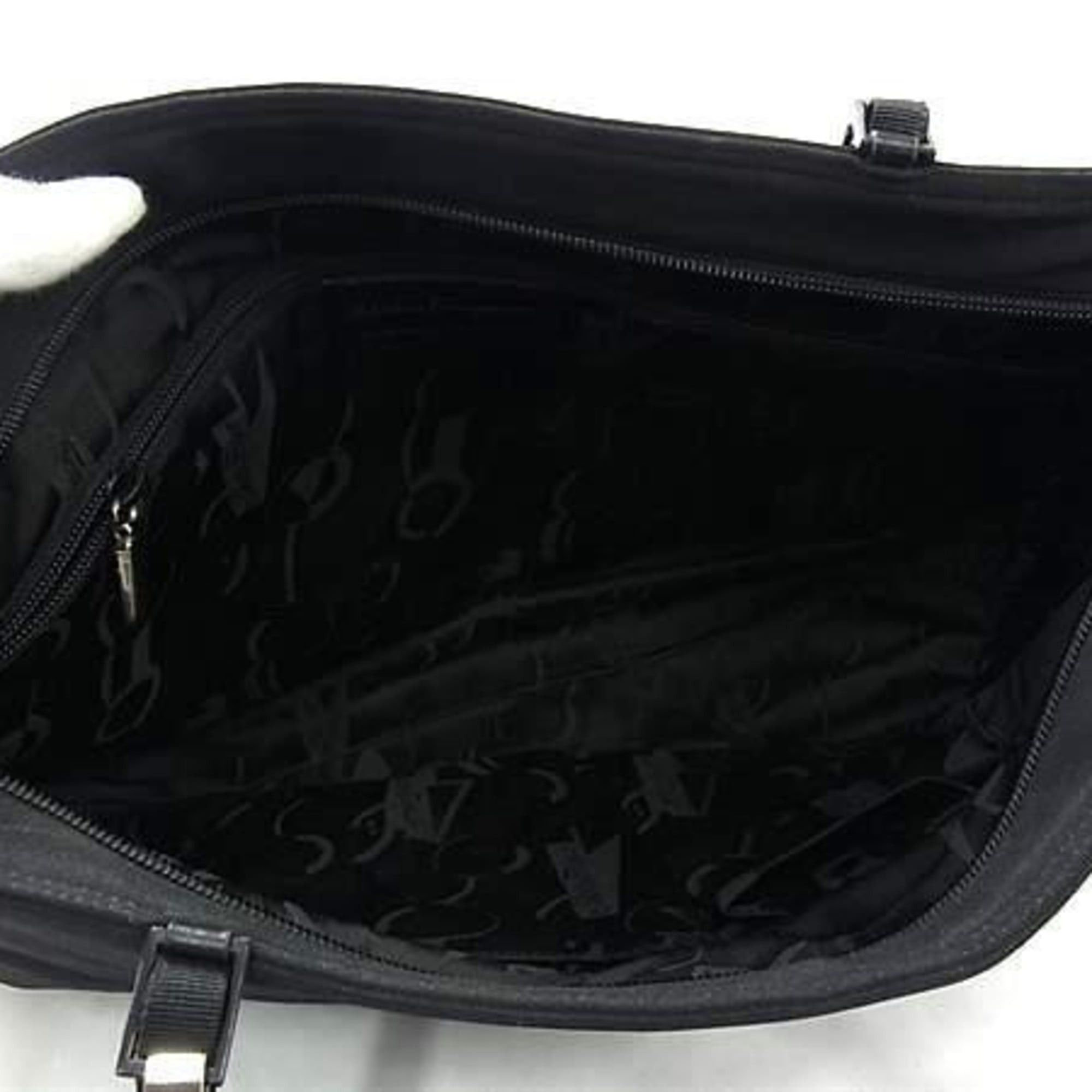 Salvatore Ferragamo SALVATORE FERRAGAMO Ferragamo Tote Bag Vara AU21 9327 Black Canvas Women's Shoulder Size ONE SIZE - 5 Thumbnail