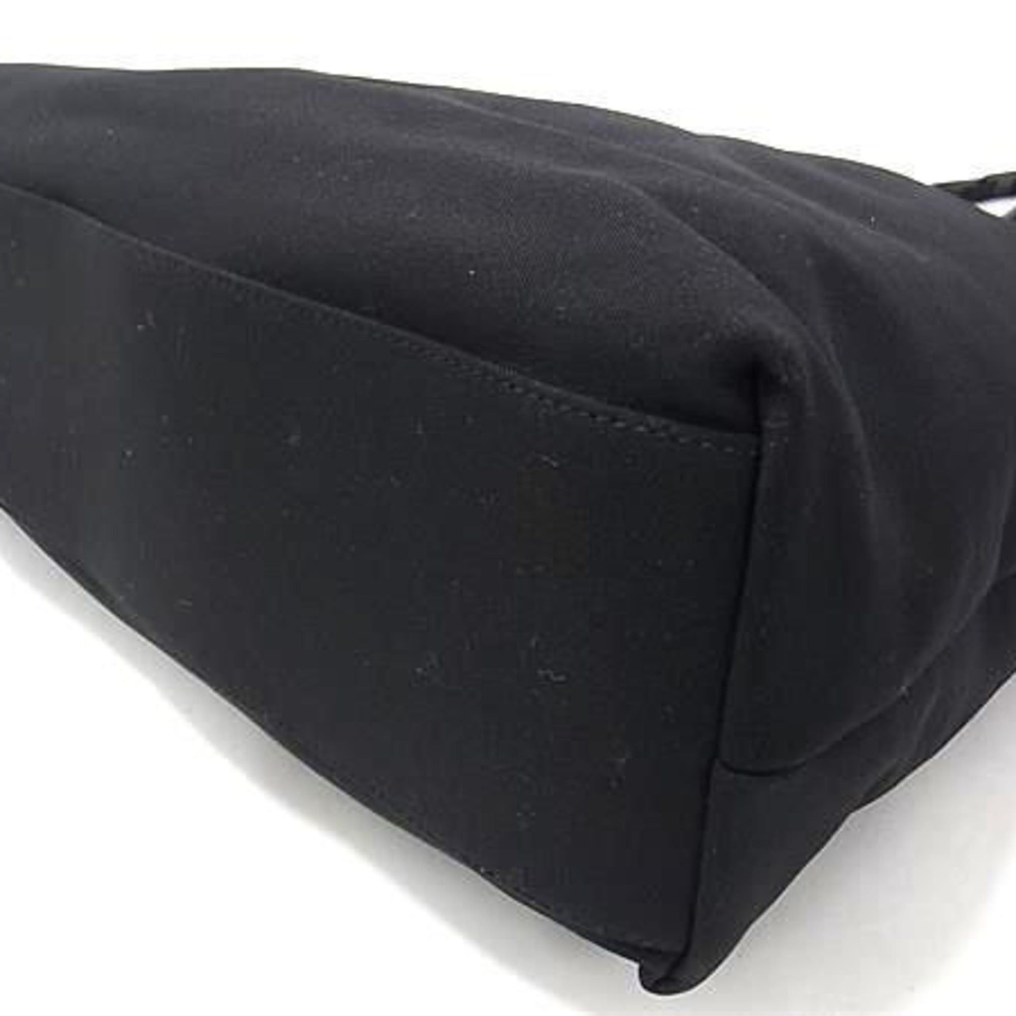 Salvatore Ferragamo SALVATORE FERRAGAMO Ferragamo Tote Bag Vara AU21 9327 Black Canvas Women's Shoulder Size ONE SIZE - 4 Thumbnail