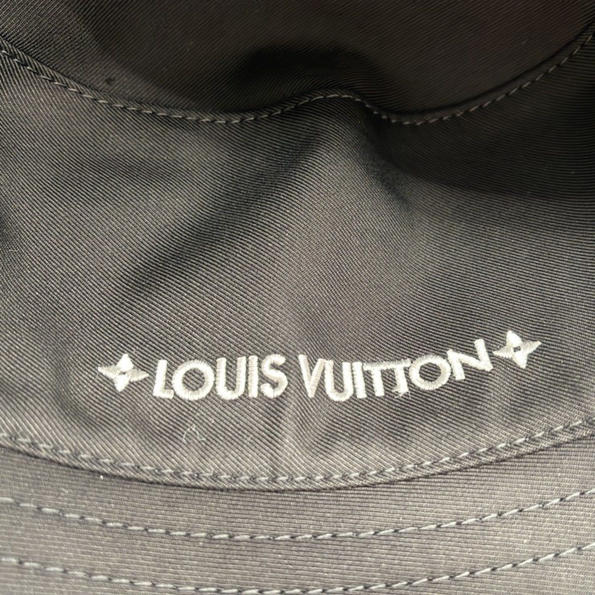 Louis Vuitton Louis Vuitton Bucket Hat LV Mine M7961M Black Cotton Men's Women's Monogram Reversible Circle Size ONE SIZE - 6 Thumbnail