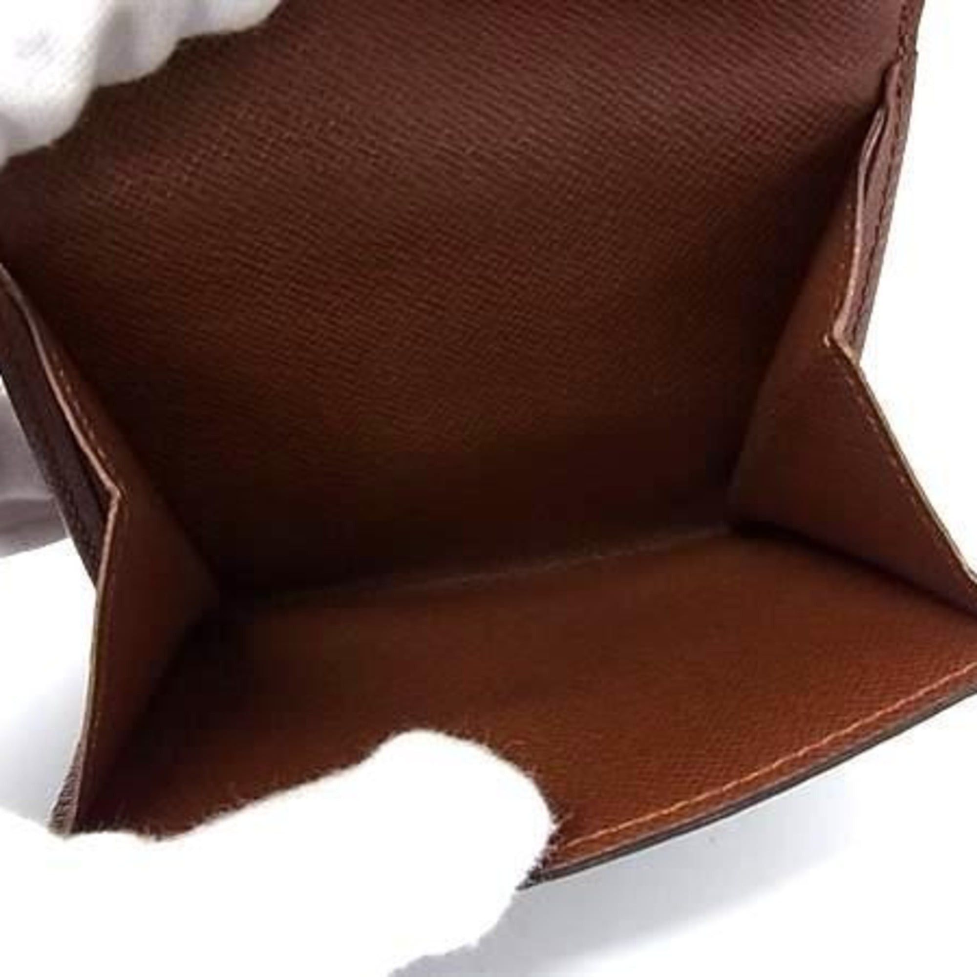 Louis Vuitton Louis Vuitton Portemonnaie Billet Carte Credit M61652 Brown Monogram Women's Tri-fold Wallet Size ONE SIZE - 6 Thumbnail