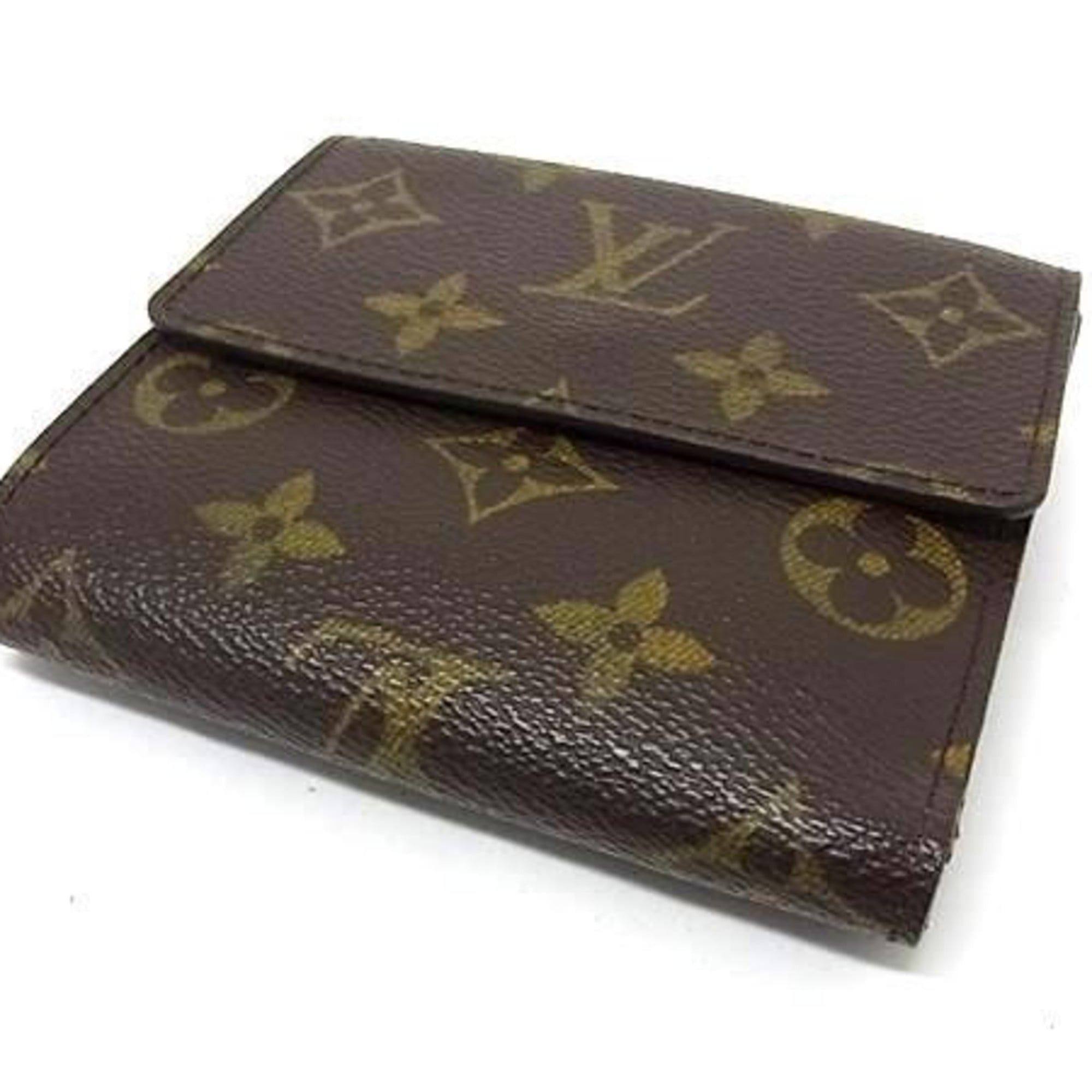 Louis Vuitton Louis Vuitton Portemonnaie Billet Carte Credit M61652 Brown Monogram Women's Tri-fold Wallet Size ONE SIZE - 2 Thumbnail