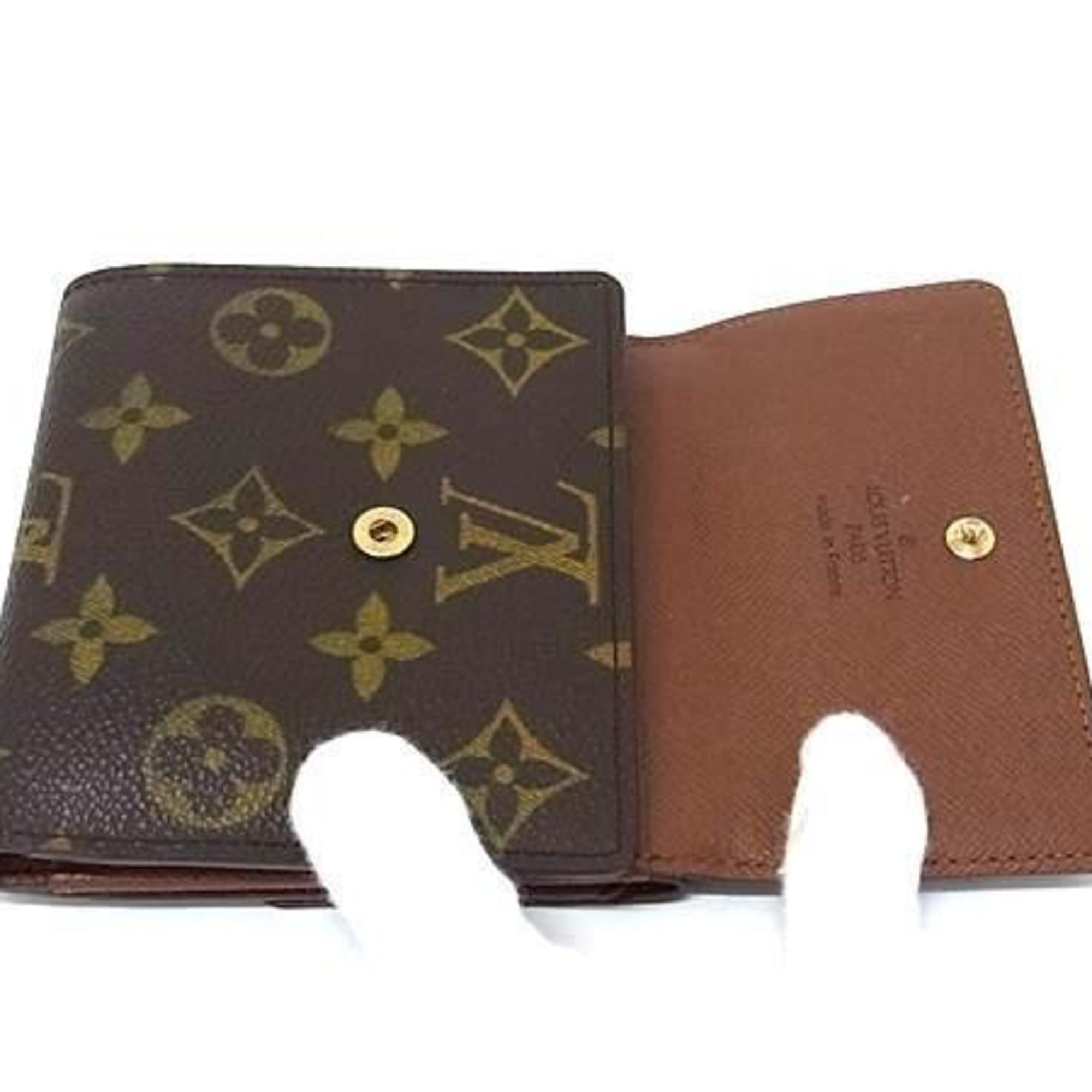Louis Vuitton Louis Vuitton Portemonnaie Billet Carte Credit M61652 Brown Monogram Women's Tri-fold Wallet Size ONE SIZE - 3 Thumbnail
