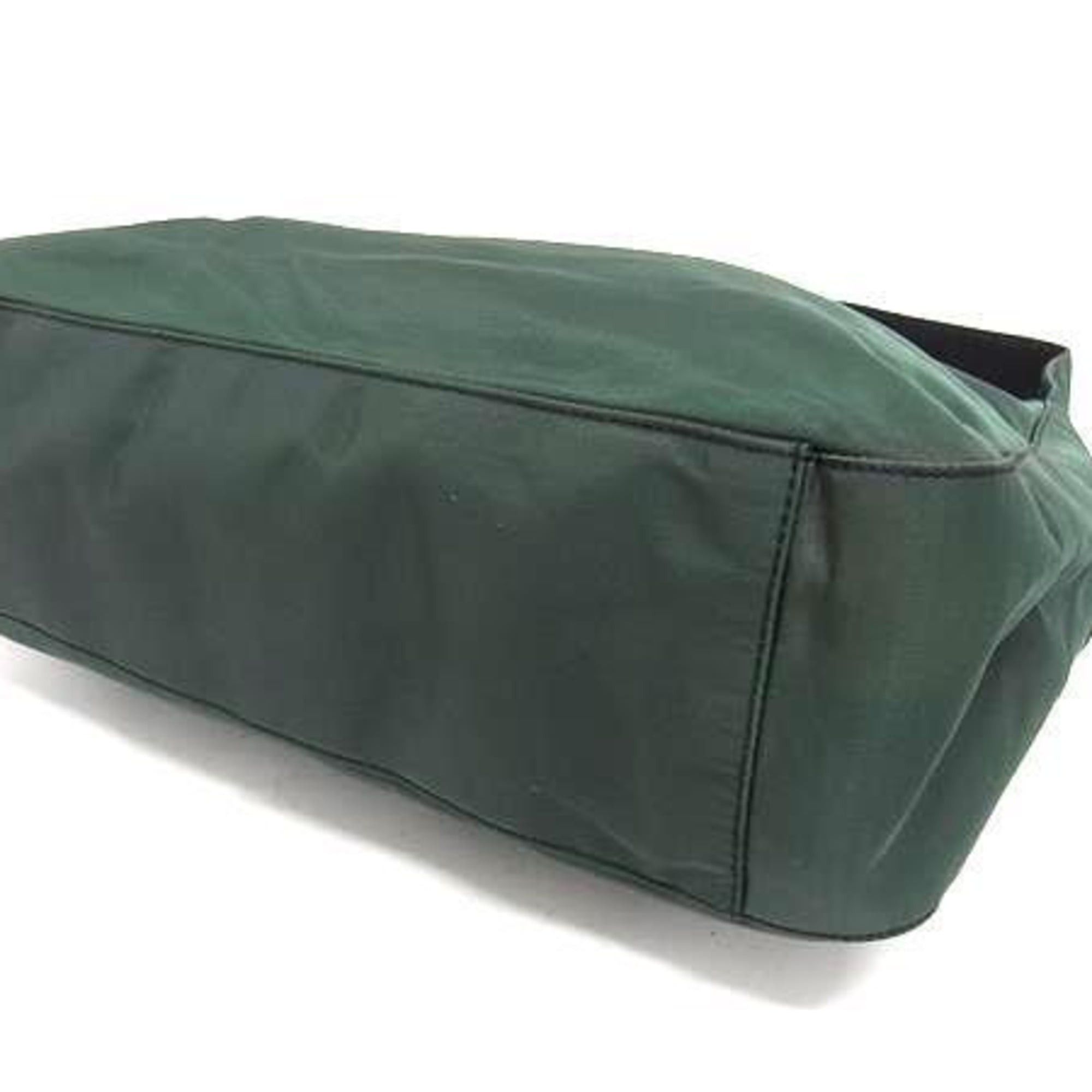 Prada Prada Shoulder Bag B8422 Green Black Tessuto Nylon Women's Size ONE SIZE - 4 Thumbnail