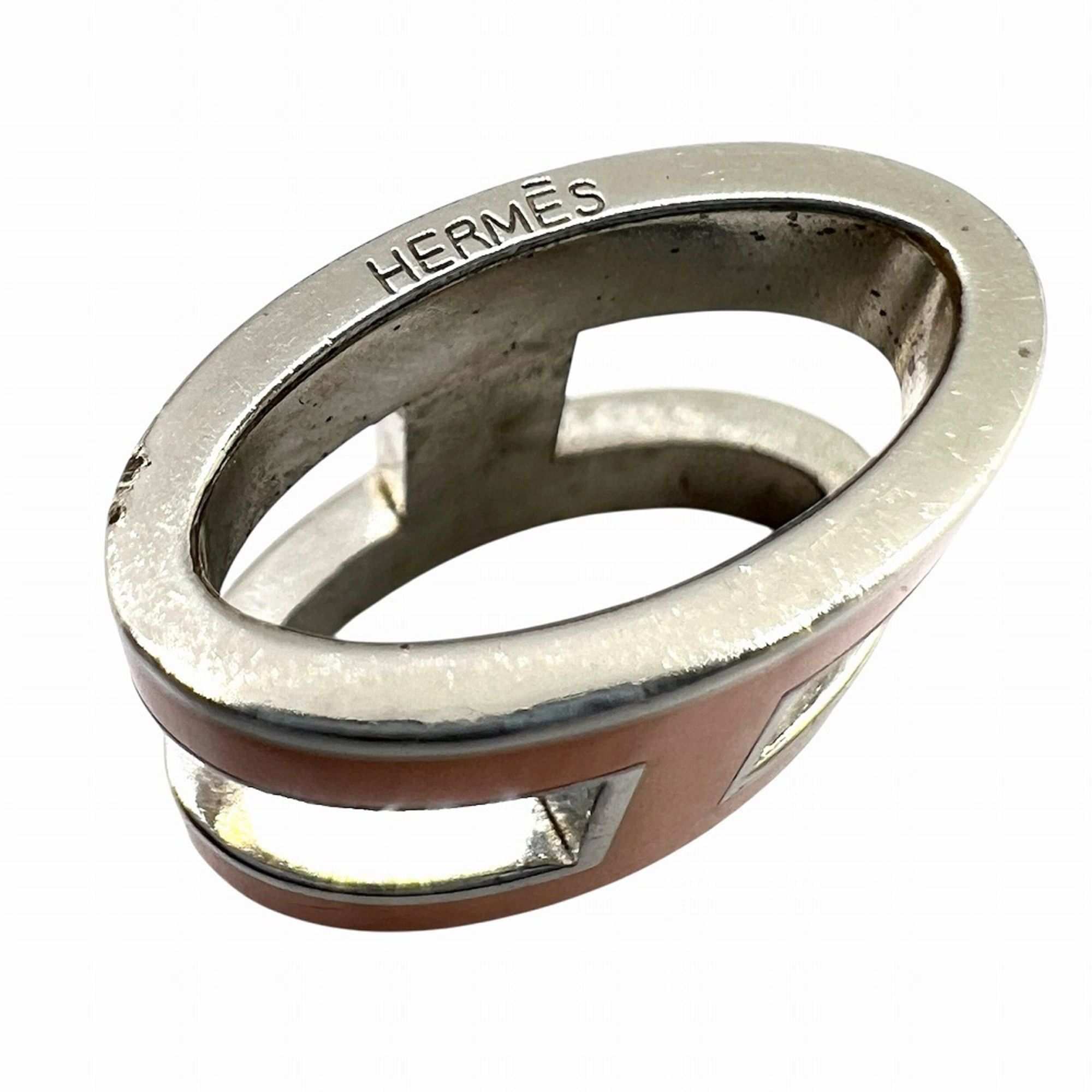 Hermes HERMES Pop H Necklace, Orange Silver Pendant, for Women and Men Size ONE SIZE - 8 Thumbnail