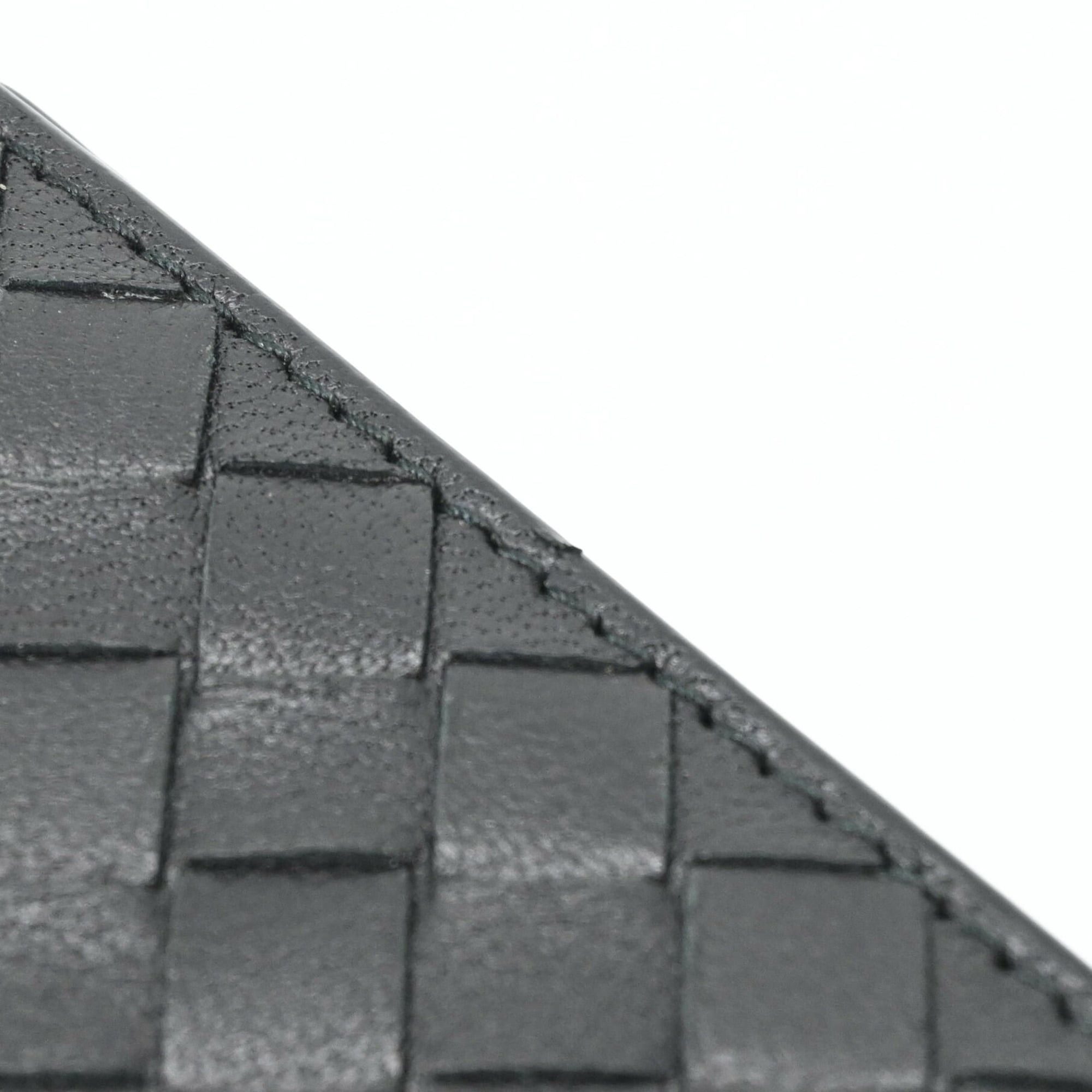 Bottega Veneta BOTTEGA VENETA Intrecciato Card Case Passport Leather Black Size ONE SIZE - 8 Thumbnail