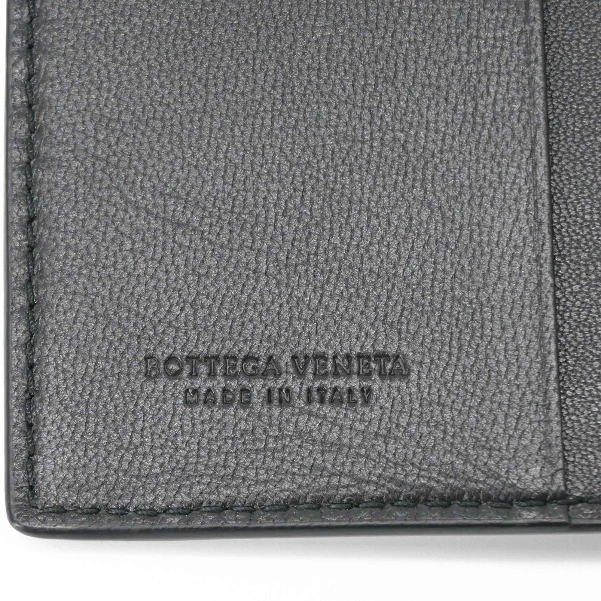 Bottega Veneta BOTTEGA VENETA Intrecciato Card Case Passport Leather Black Size ONE SIZE - 6 Thumbnail