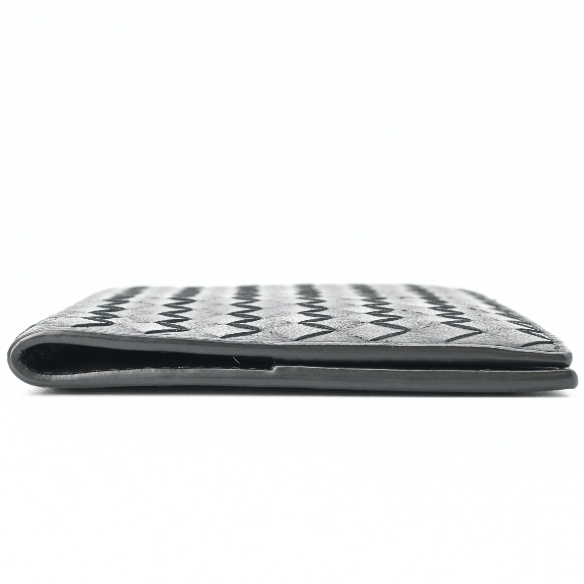 Bottega Veneta BOTTEGA VENETA Intrecciato Card Case Passport Leather Black Size ONE SIZE - 4 Thumbnail