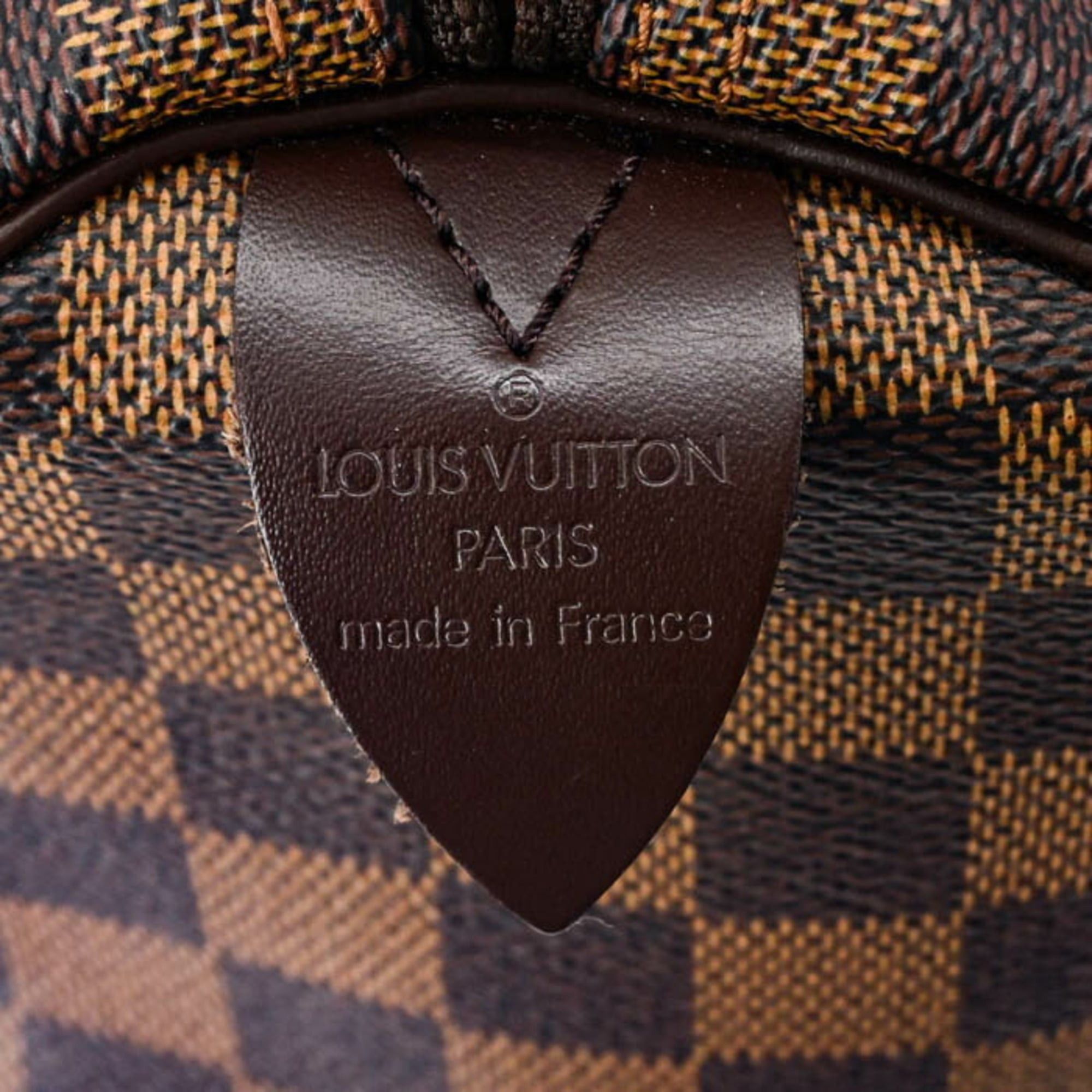 Louis Vuitton LOUIS VUITTON Keepall 50 Boston Bag, Damier Brown Leather, M41427 Size ONE SIZE - 11 Thumbnail