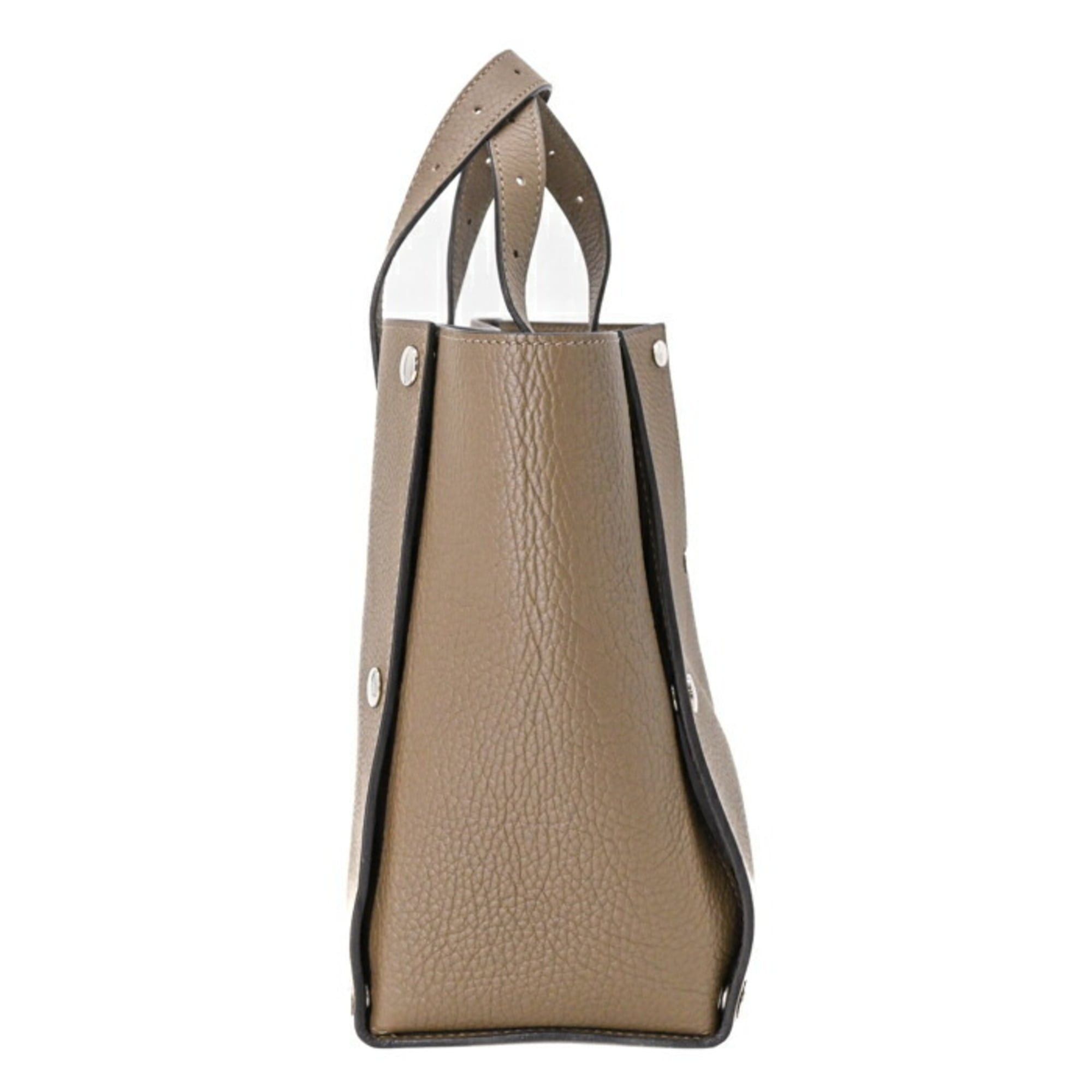 Hermes HERMES Sac Vello handbag, Taurillon Clemence leather, women's, Etoupe Size ONE SIZE - 4 Thumbnail