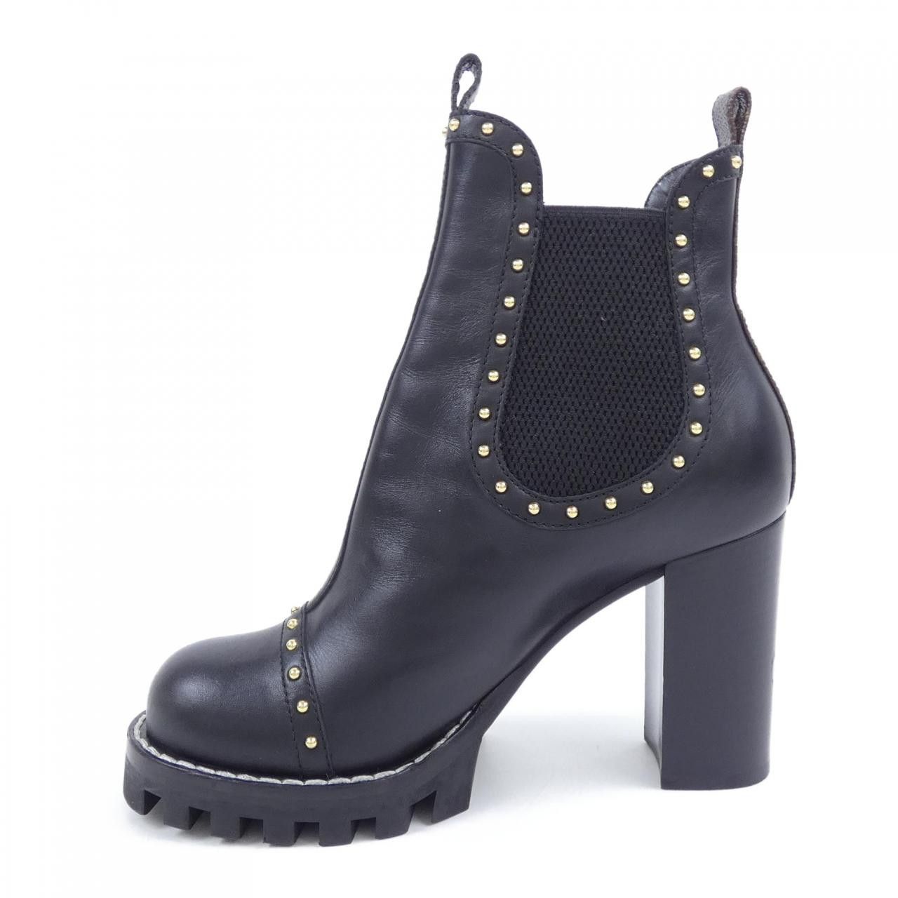 Louis Vuitton Louis Vuitton Louis Vuitton Rockabilly Boots Leather Shoes DUTY FREE for USA Size ONE SIZE - 2 Thumbnail