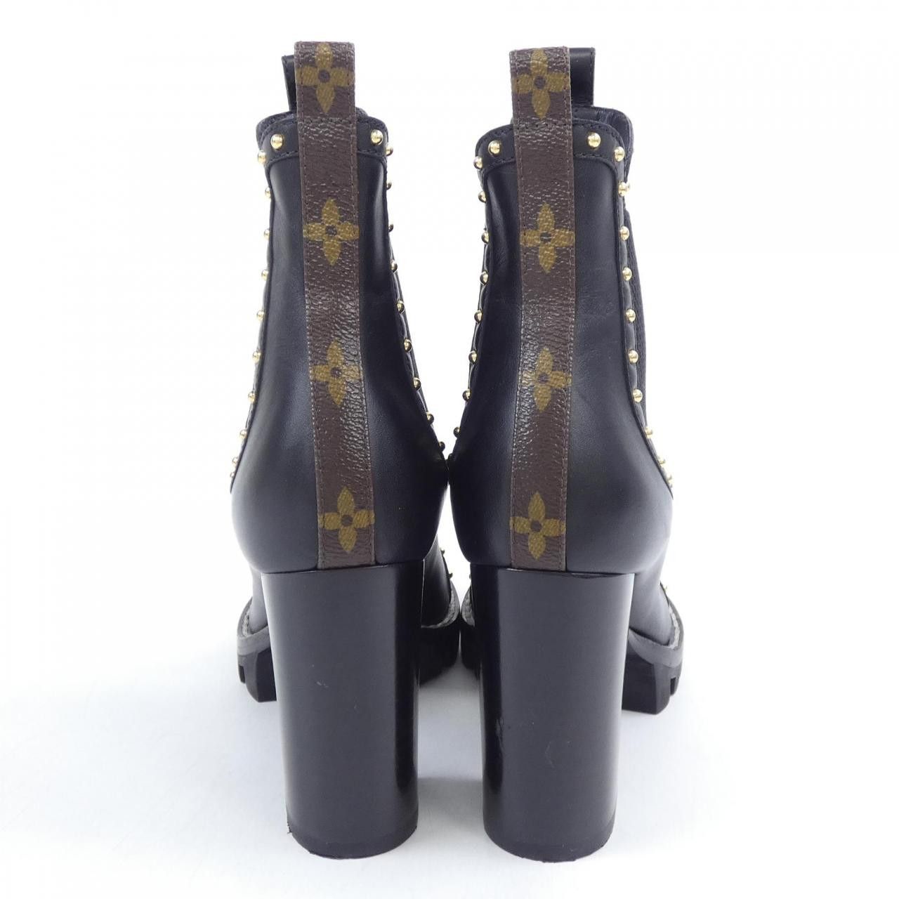 Louis Vuitton Louis Vuitton Louis Vuitton Rockabilly Boots Leather Shoes DUTY FREE for USA Size ONE SIZE - 5 Thumbnail