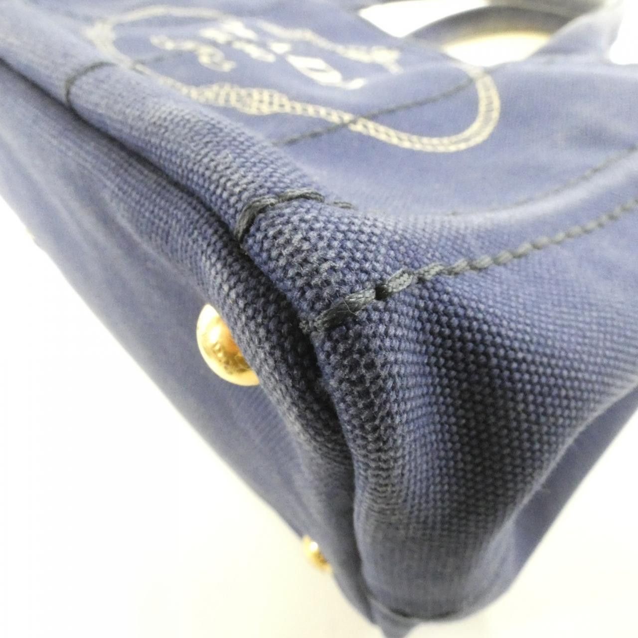 Prada Prada Prada CANAPA Tote Bag Textile Tote Bag 1BG439 DUTY FREE for USA Size ONE SIZE - 3 Thumbnail
