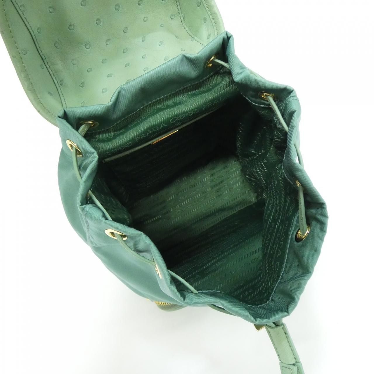 Prada Prada Prada TESSUTO STRUZZO backpack Textile Backpack 1BZ074 DUTY FREE for USA Size ONE SIZE - 7 Thumbnail