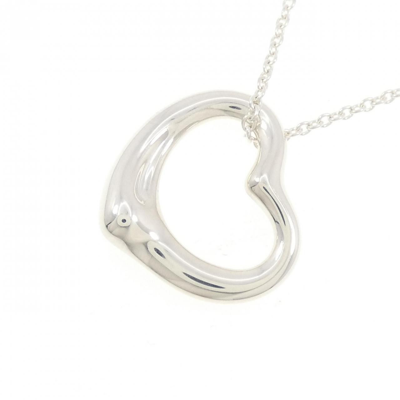 Tiffany & Co. Tiffany & Co. Tiffany Open Heart 925 Silver Necklace Precious Metal Necklace 60020474 DUTY FREE for USA Size ONE SIZE - 3 Thumbnail