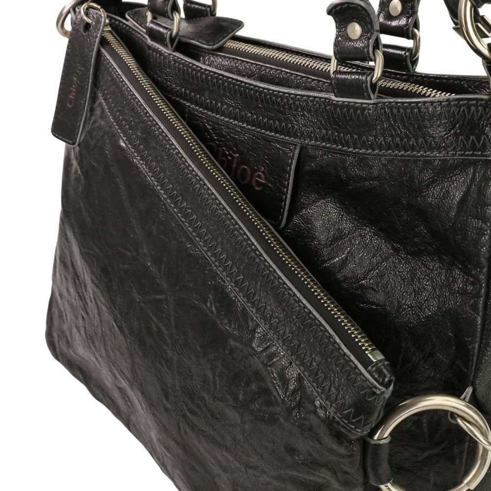 Chloe Chloe Chloe WEEKEND VOYAGE Leather Handbag Leather Handbag DUTY FREE for USA Size ONE SIZE - 3 Thumbnail