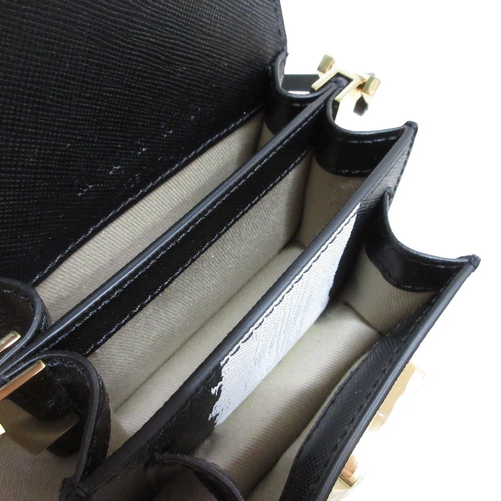 Marni Marni Marni Trunk Nano Leather Shoulder Bag Leather Crossbody Bag SBMP0079L7 DUTY FREE for USA Size ONE SIZE - 7 Thumbnail