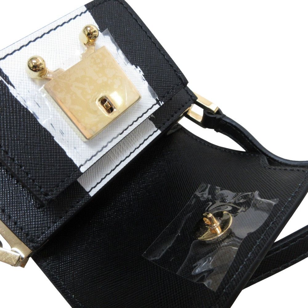 Marni Marni Marni Trunk Nano Leather Shoulder Bag Leather Crossbody Bag SBMP0079L7 DUTY FREE for USA Size ONE SIZE - 8 Thumbnail