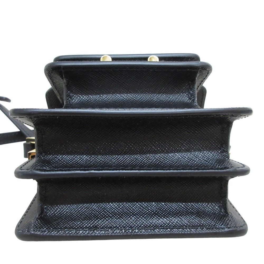 Marni Marni Marni Trunk Nano Leather Shoulder Bag Leather Crossbody Bag SBMP0079L7 DUTY FREE for USA Size ONE SIZE - 4 Thumbnail