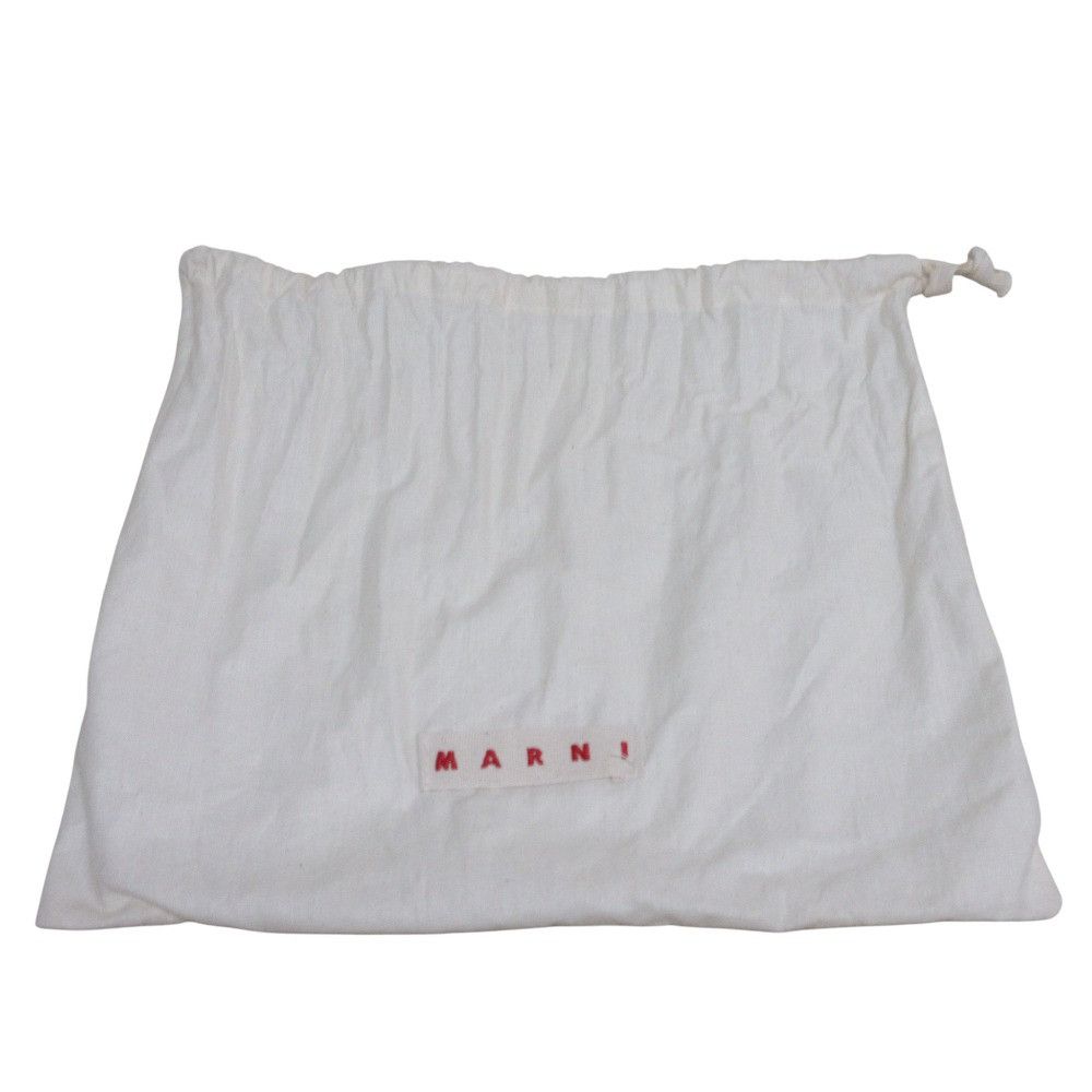 Marni Marni Marni Trunk Nano Leather Shoulder Bag Leather Crossbody Bag SBMP0079L7 DUTY FREE for USA Size ONE SIZE - 13 Thumbnail