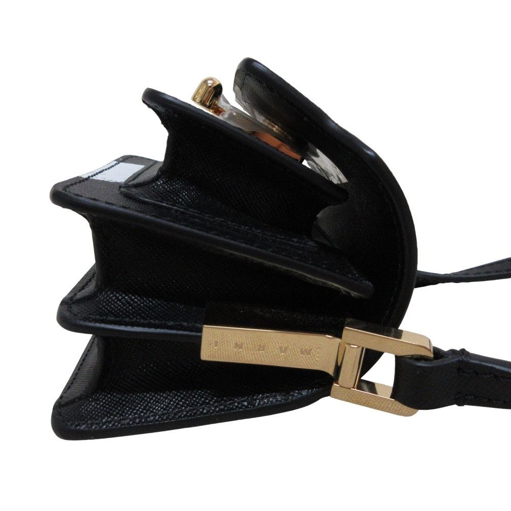 Marni Marni Marni Trunk Nano Leather Shoulder Bag Leather Crossbody Bag SBMP0079L7 DUTY FREE for USA Size ONE SIZE - 5 Thumbnail