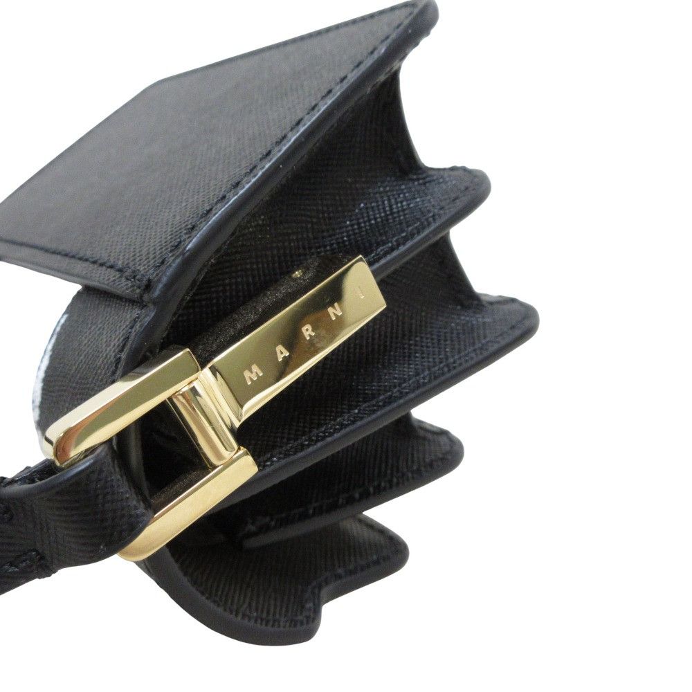 Marni Marni Marni Trunk Nano Leather Shoulder Bag Leather Crossbody Bag SBMP0079L7 DUTY FREE for USA Size ONE SIZE - 6 Thumbnail