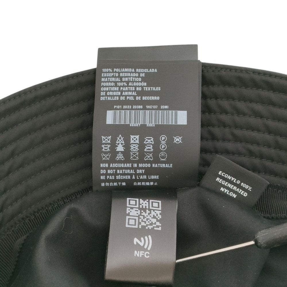 Prada Prada Prada Triangle Logo Re-Nylon Bucket Hat Textile Hats 1HC137 DUTY FREE for USA Size ONE SIZE - 11 Thumbnail