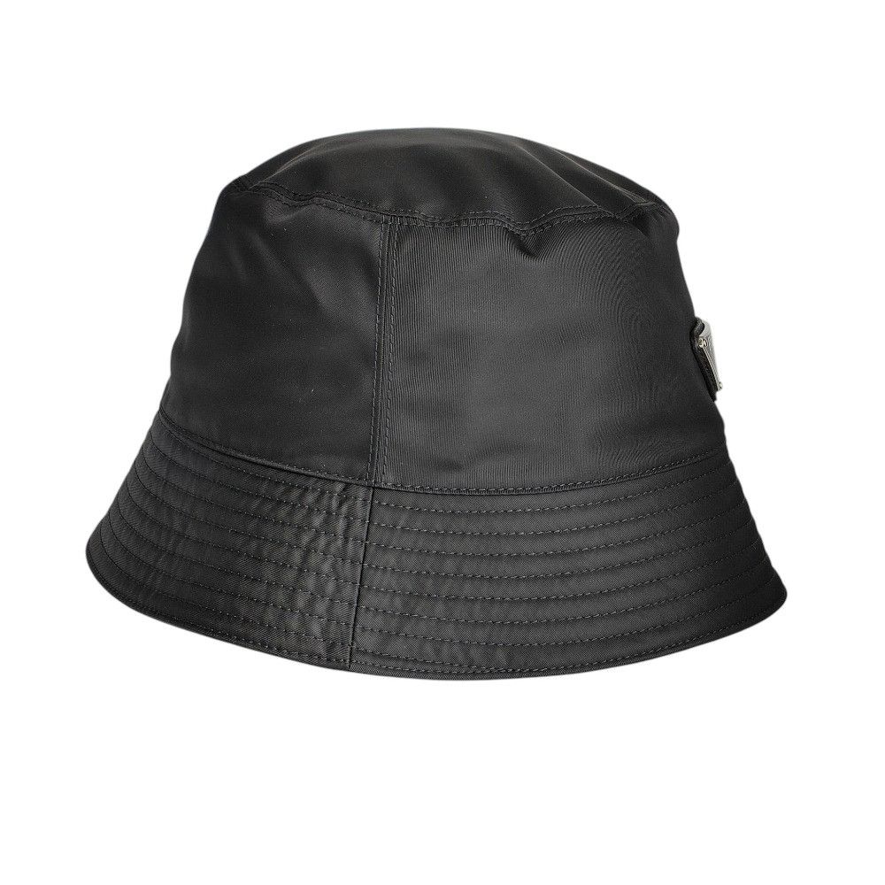 Prada Prada Prada Triangle Logo Re-Nylon Bucket Hat Textile Hats 1HC137 DUTY FREE for USA Size ONE SIZE - 3 Thumbnail