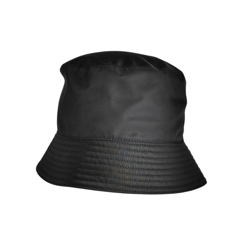 Prada Prada Prada Triangle Logo Re-Nylon Bucket Hat Textile Hats 1HC137 DUTY FREE for USA Size ONE SIZE - 4 Thumbnail