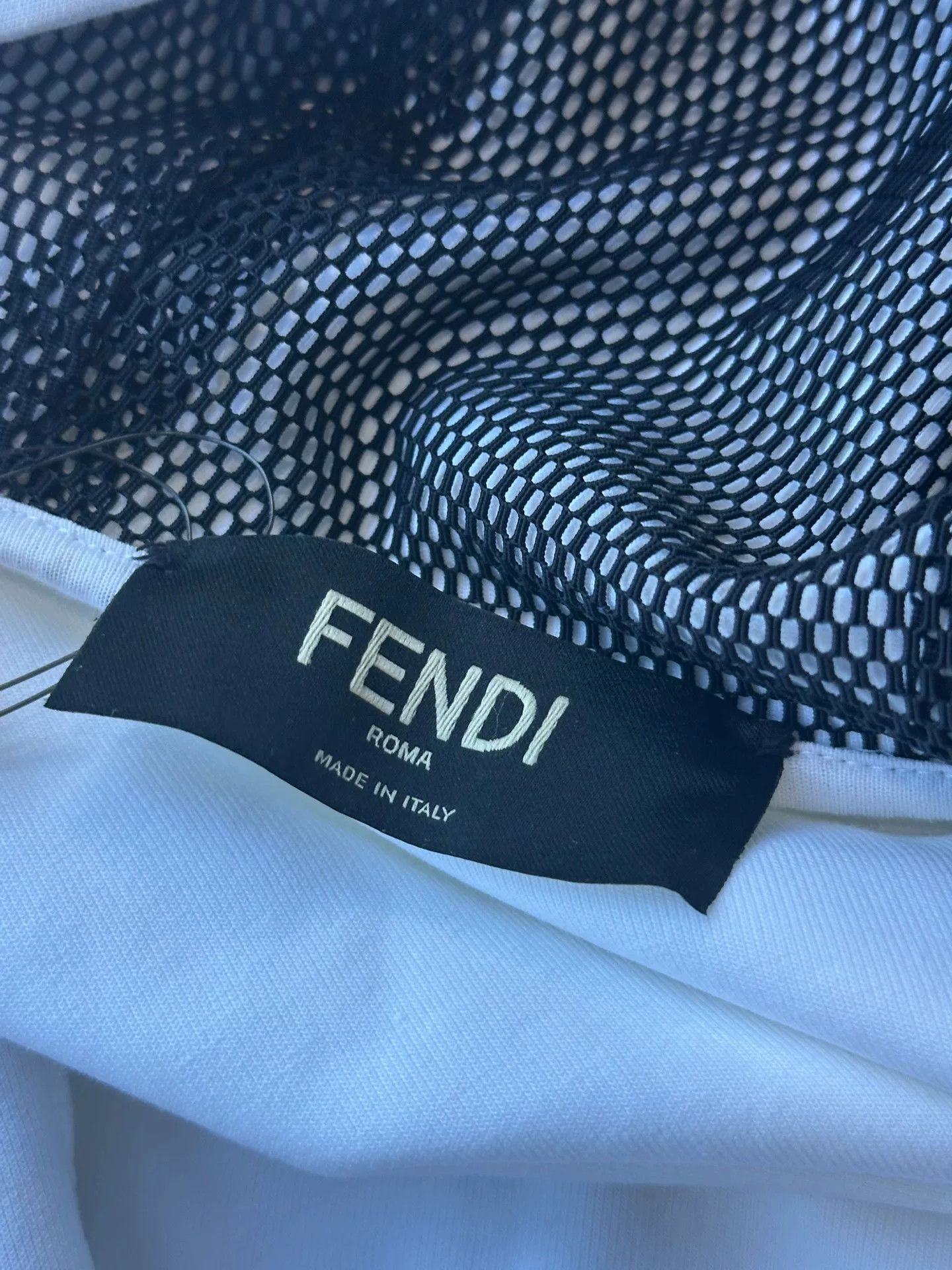 Fendi Fendi Logo Cotton Hooded Jacket Size US XS / EU 42 / 0 - 3 Thumbnail