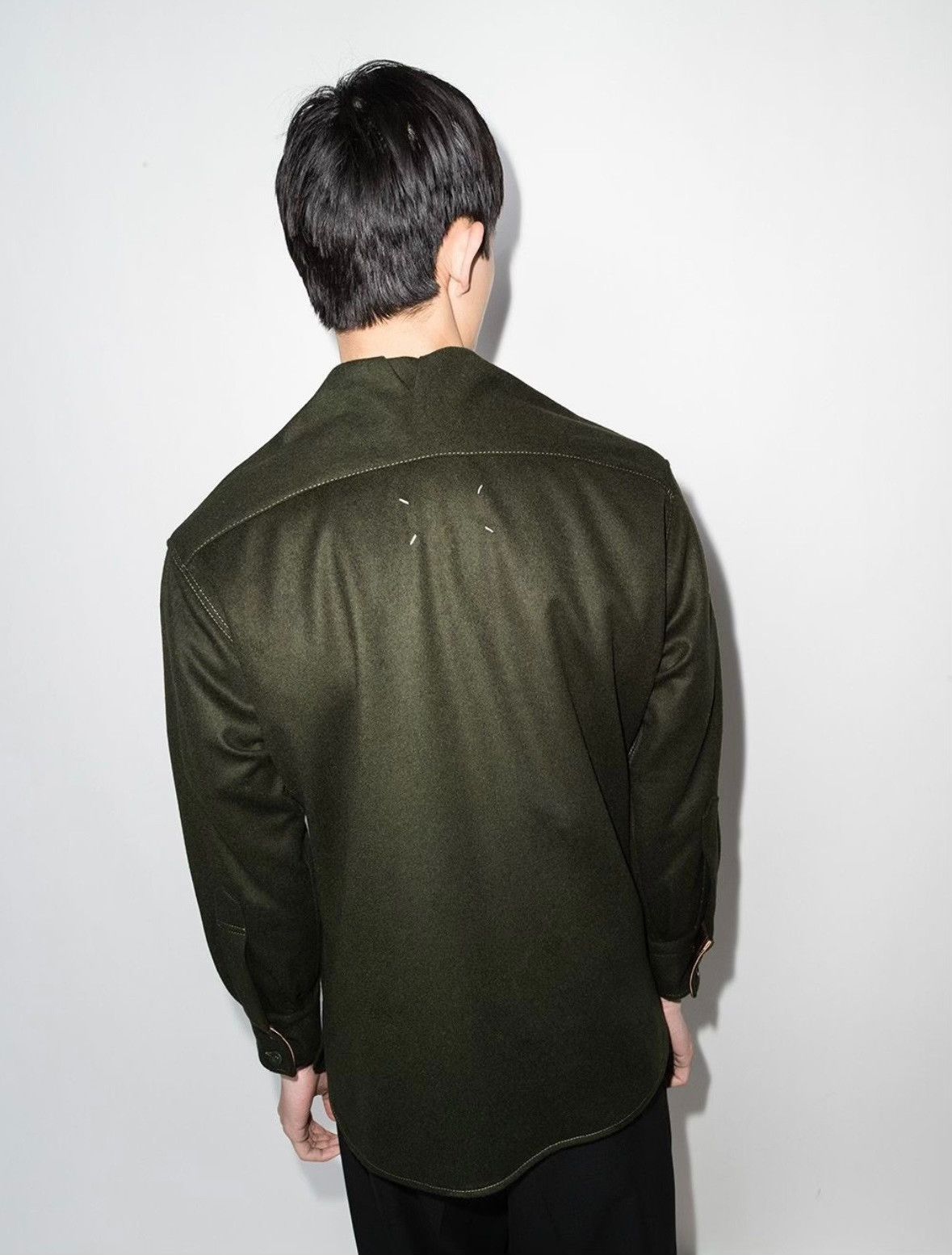 Maison Margiela Maison Margiela Wool Shirt Jacket Size US XS / EU 42 / 0 - 2 Thumbnail