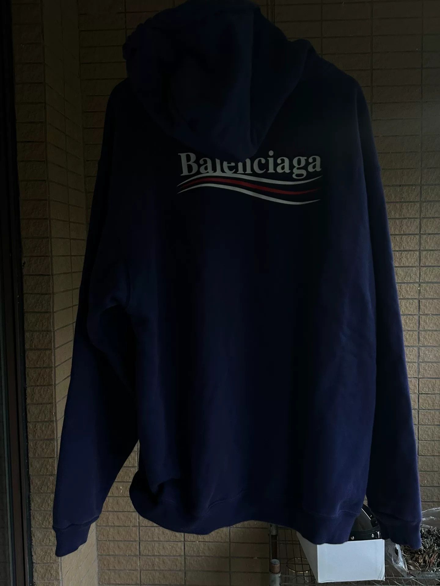 Balenciaga Balenciaga Coke Embroidery Blue Hoodie Size US S / EU 44-46 / 1 - 2 Thumbnail